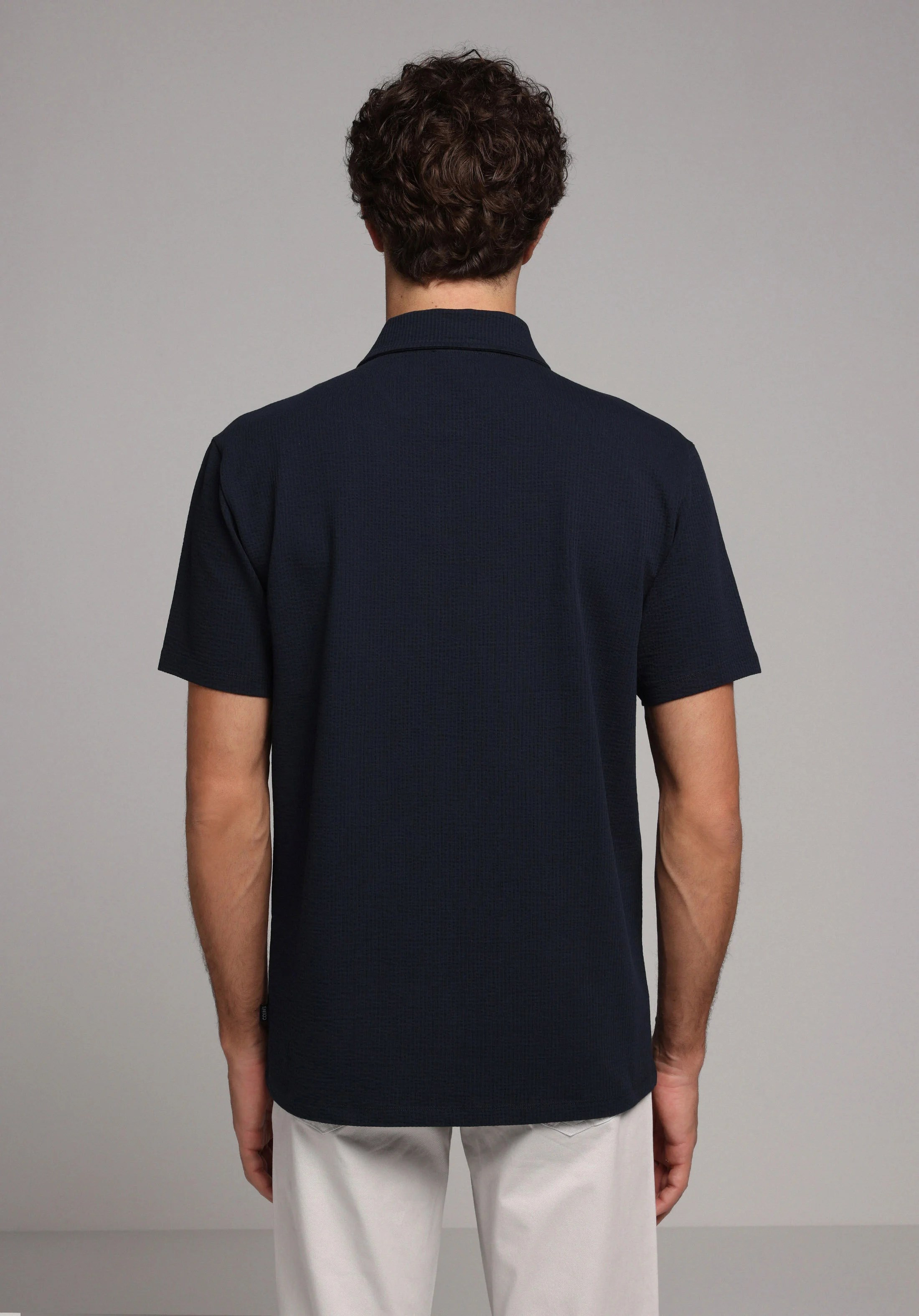 ÖRME ERKEK YAKALI KISA KOL T-SHIRT Comfort Fit