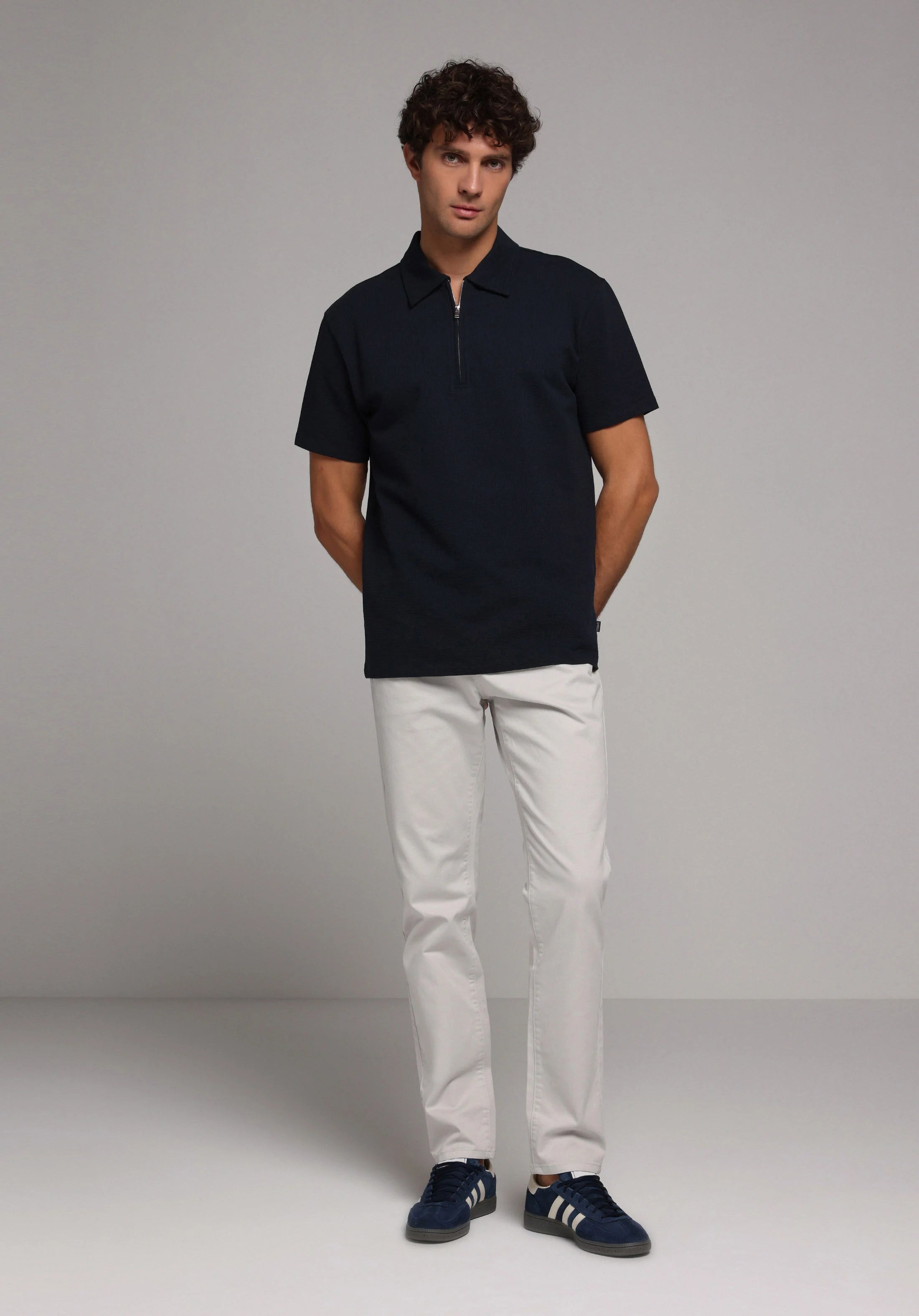 ÖRME ERKEK YAKALI KISA KOL T-SHIRT Comfort Fit