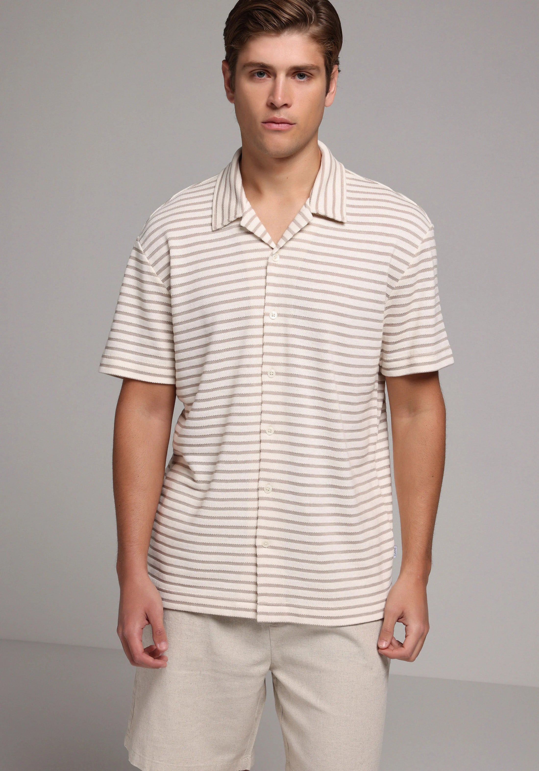 ÖRME ERKEK YAKALI KISA KOL T-SHIRT Comfort Fit
