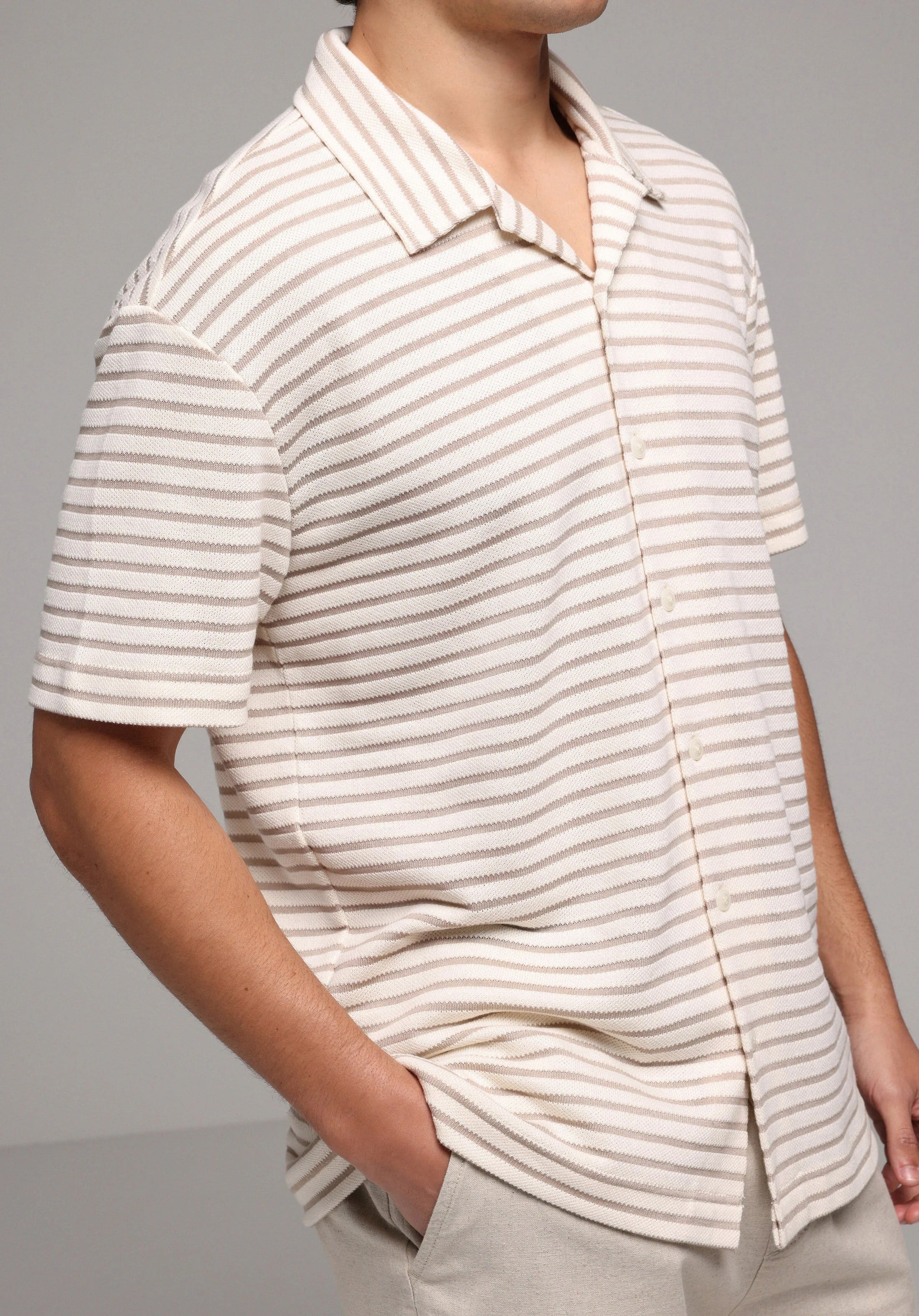 ÖRME ERKEK YAKALI KISA KOL T-SHIRT Comfort Fit