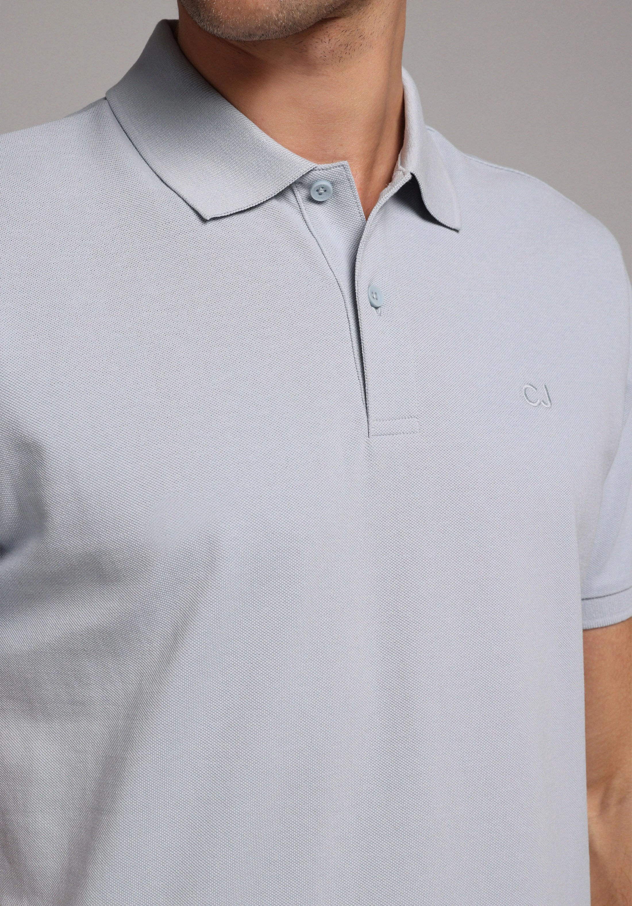 ÖRME ERKEK YAKALI KISA KOL T-SHIRT Regular Fit