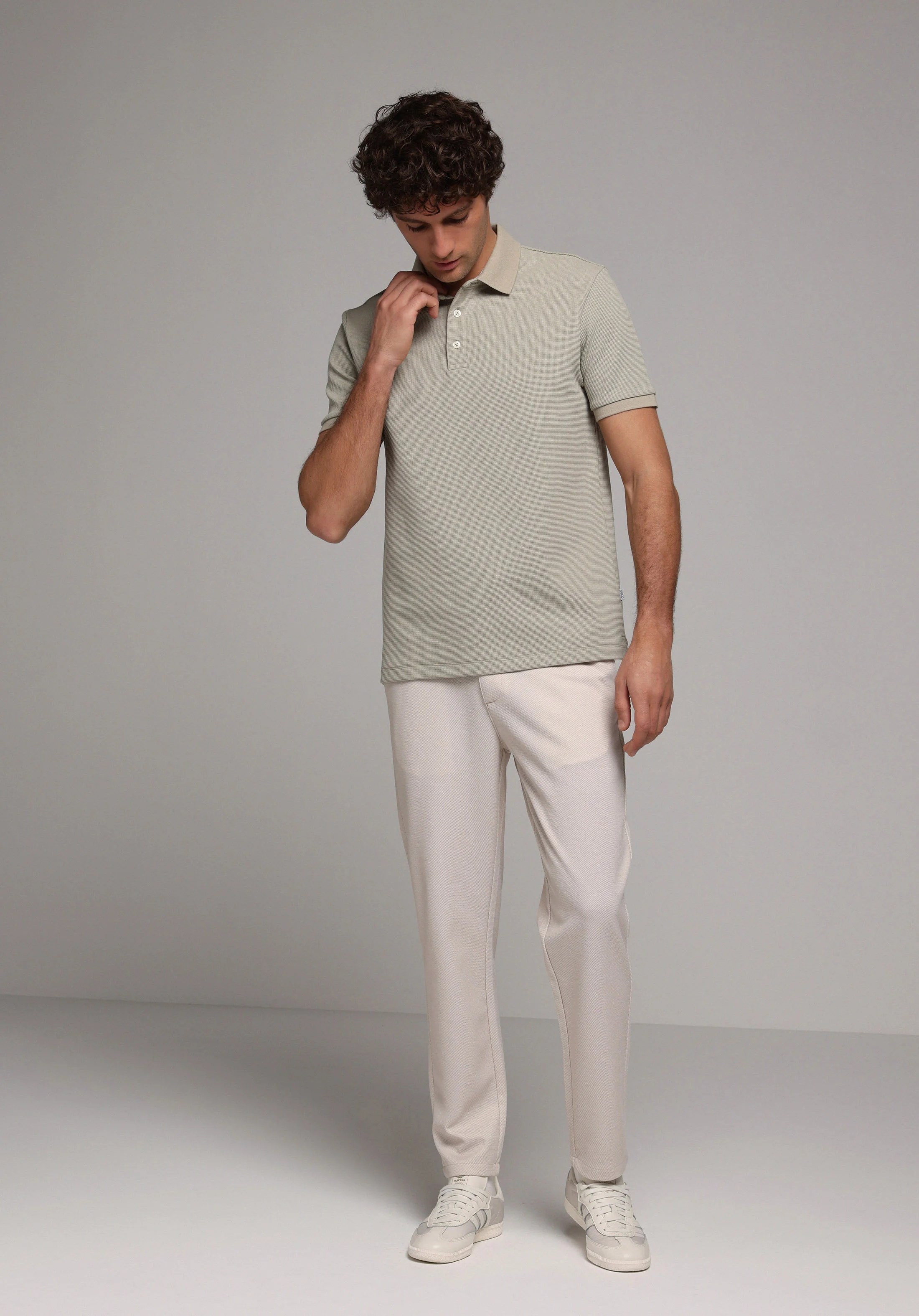 ÖRME ERKEK YAKALI KISA KOL T-SHIRT Regular Fit