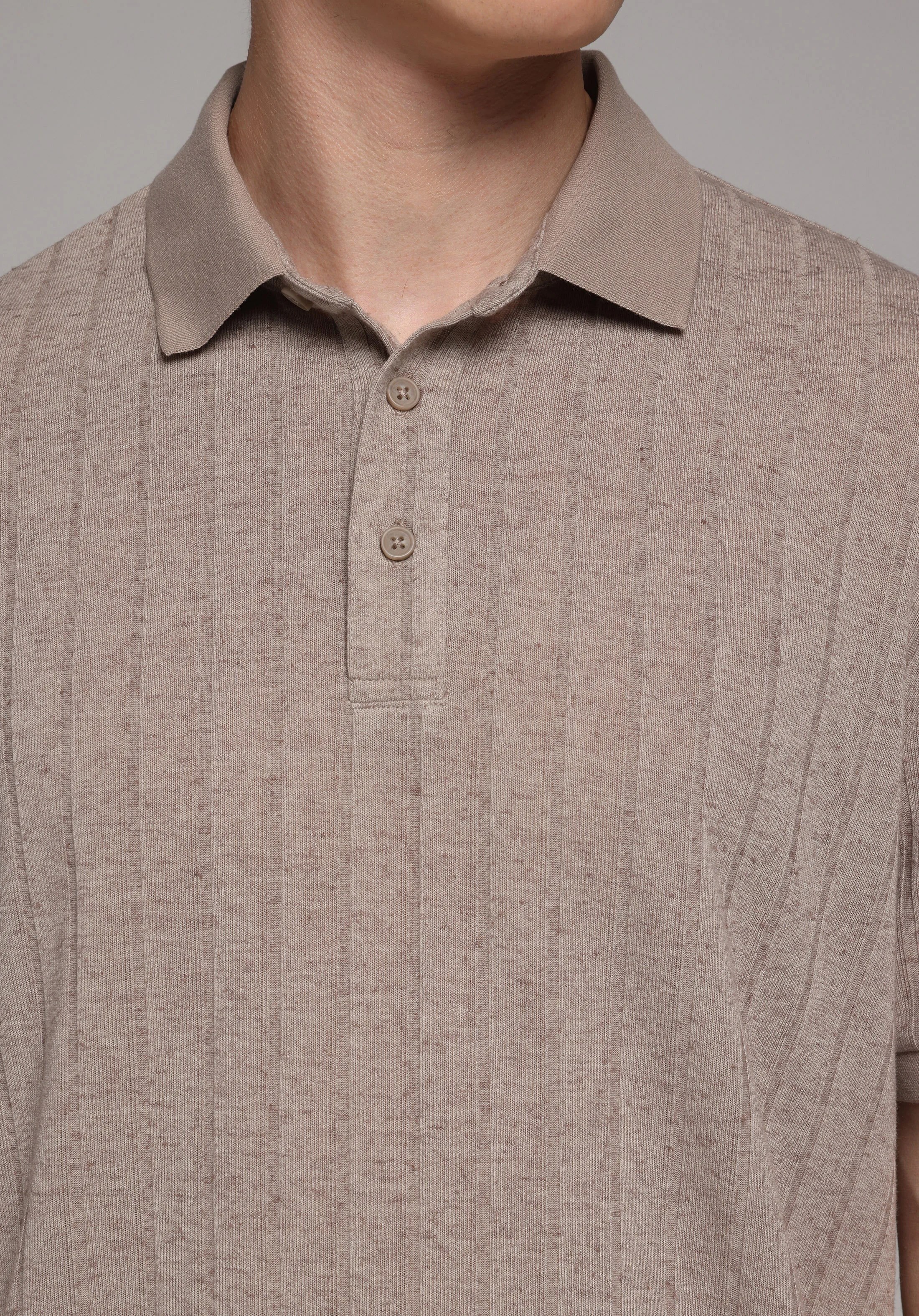 ÖRME ERKEK YAKALI KISA KOL T-SHIRT Regular Fit