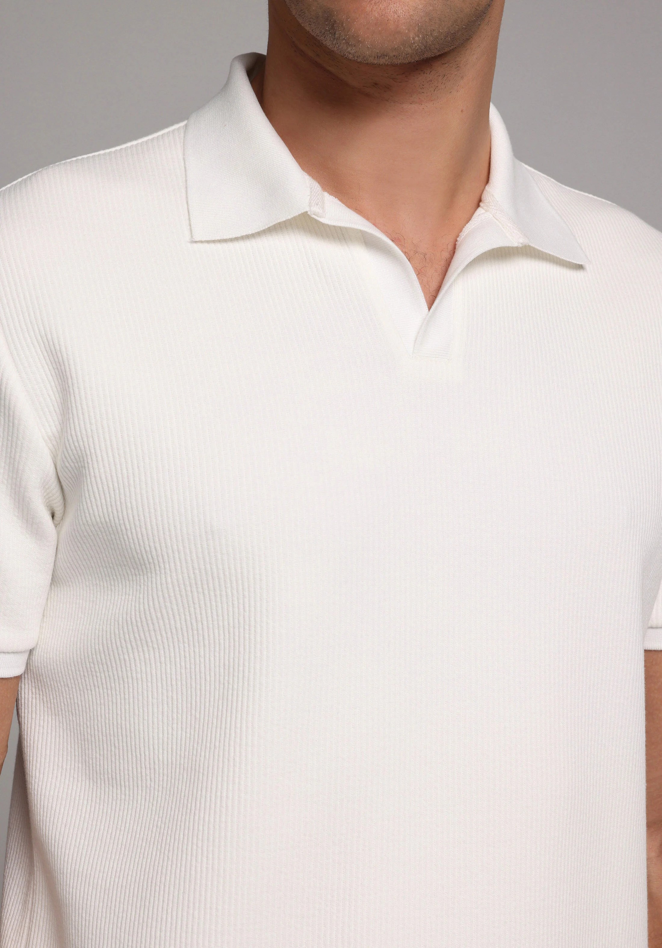 ÖRME ERKEK YAKALI KISA KOL T-SHIRT Regular Fit