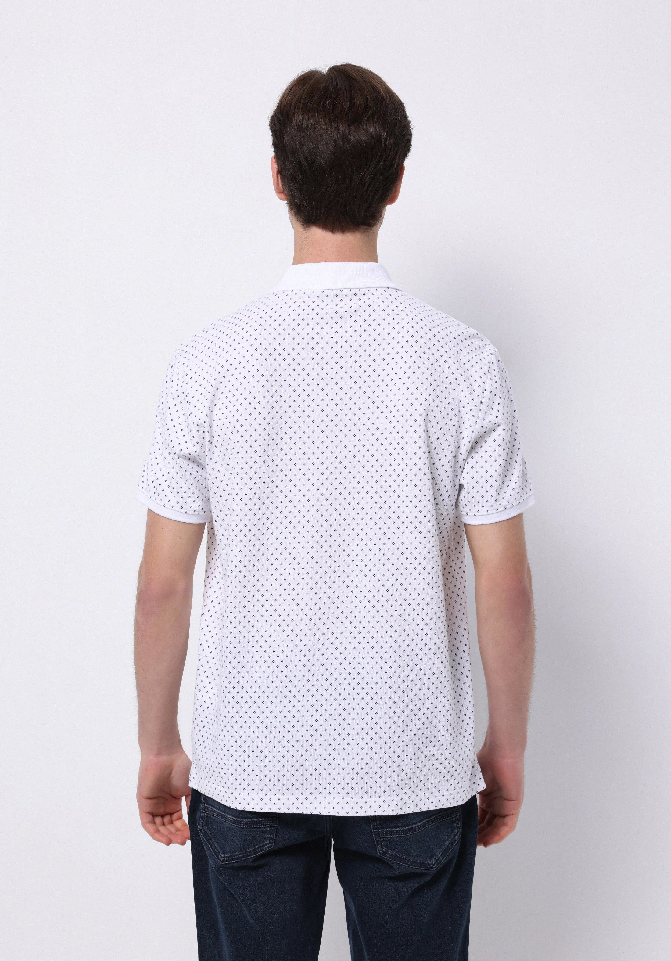 ÖRME ERKEK YAKALI KISA KOL T-SHIRT Regular Fit