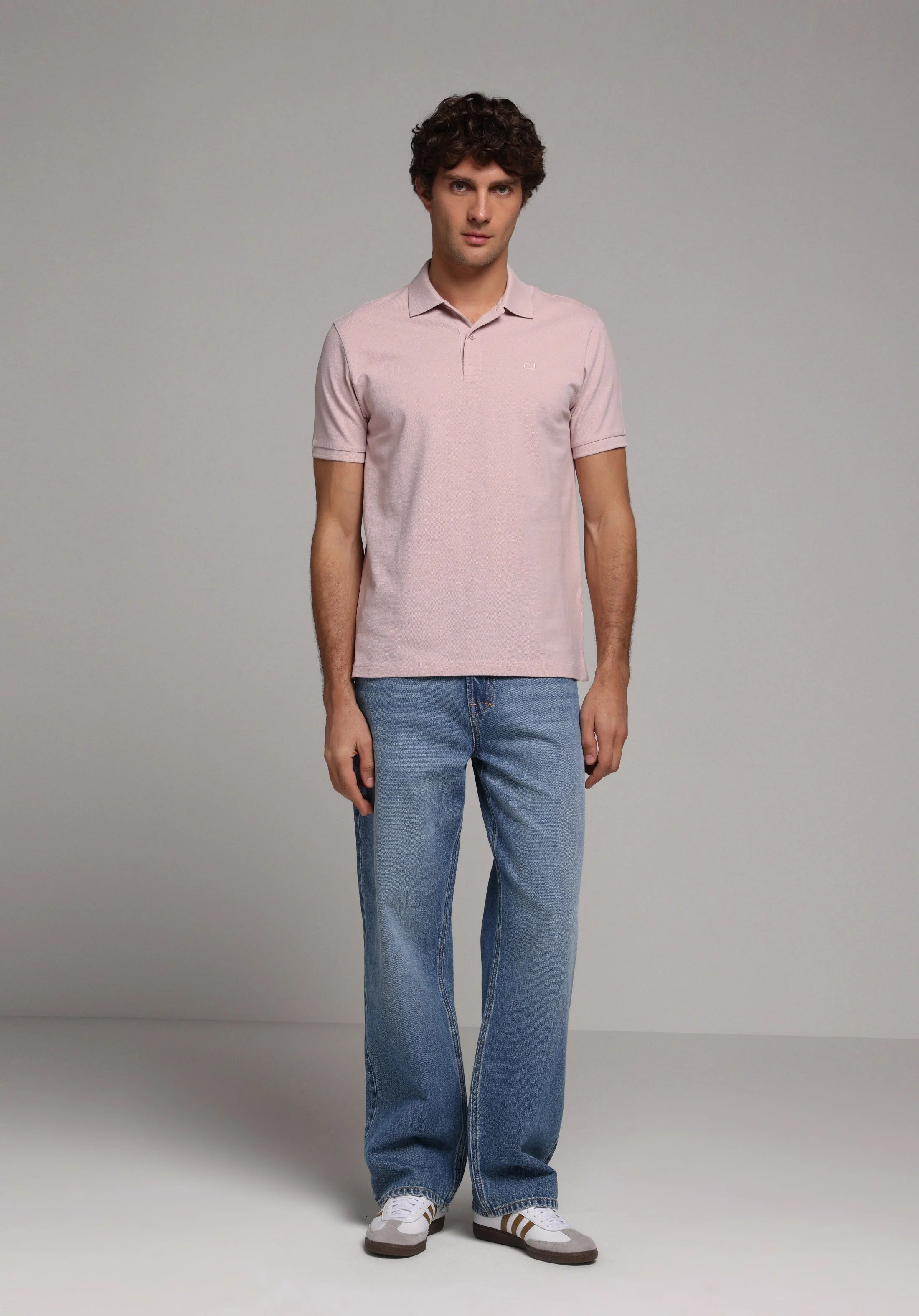ÖRME ERKEK YAKALI KISA KOL T-SHIRT Regular Fit