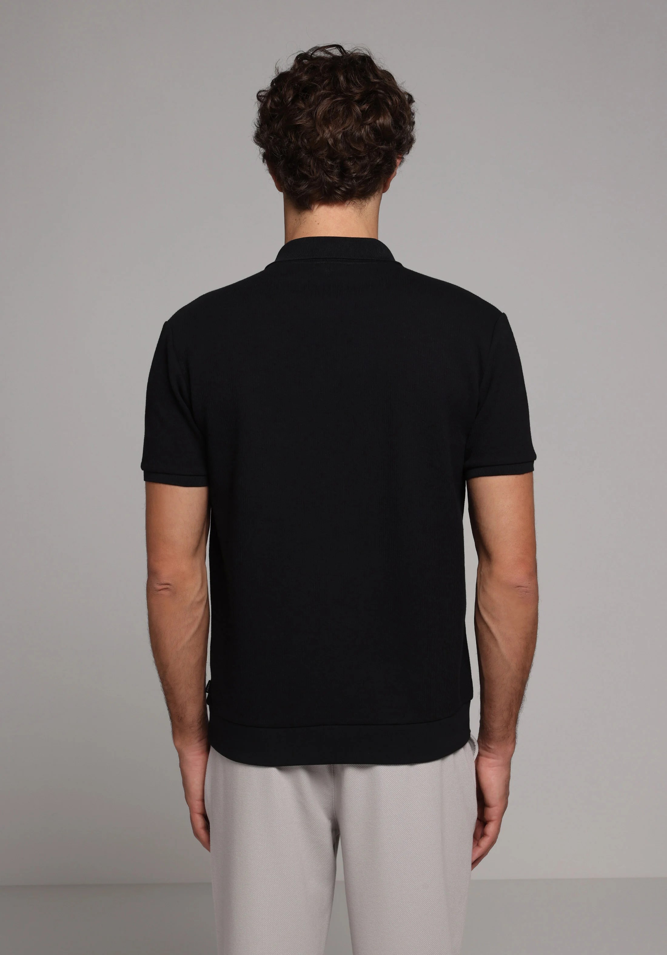 ÖRME ERKEK YAKALI KISA KOL T-SHIRT Regular Fit