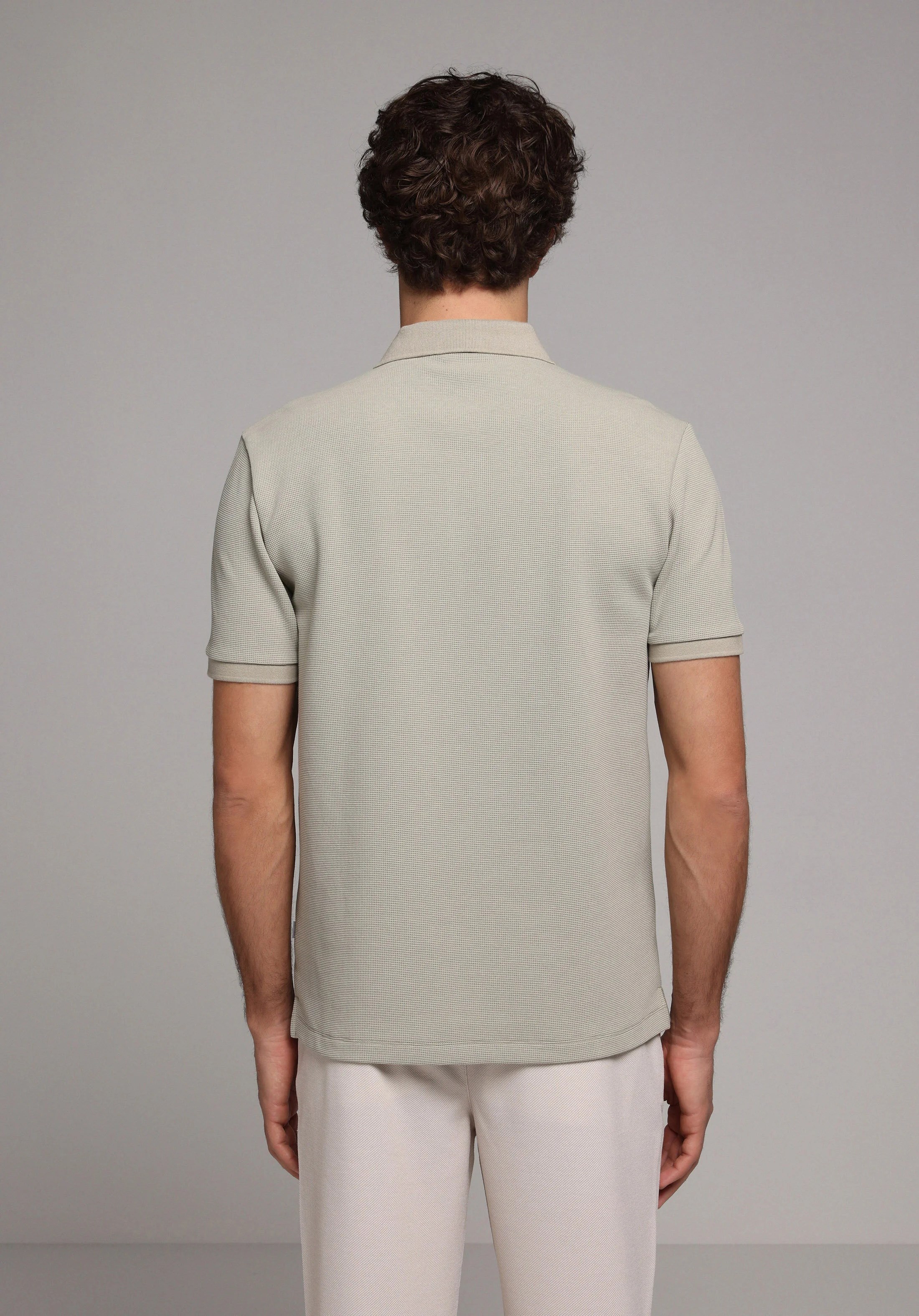 ÖRME ERKEK YAKALI KISA KOL T-SHIRT Regular Fit
