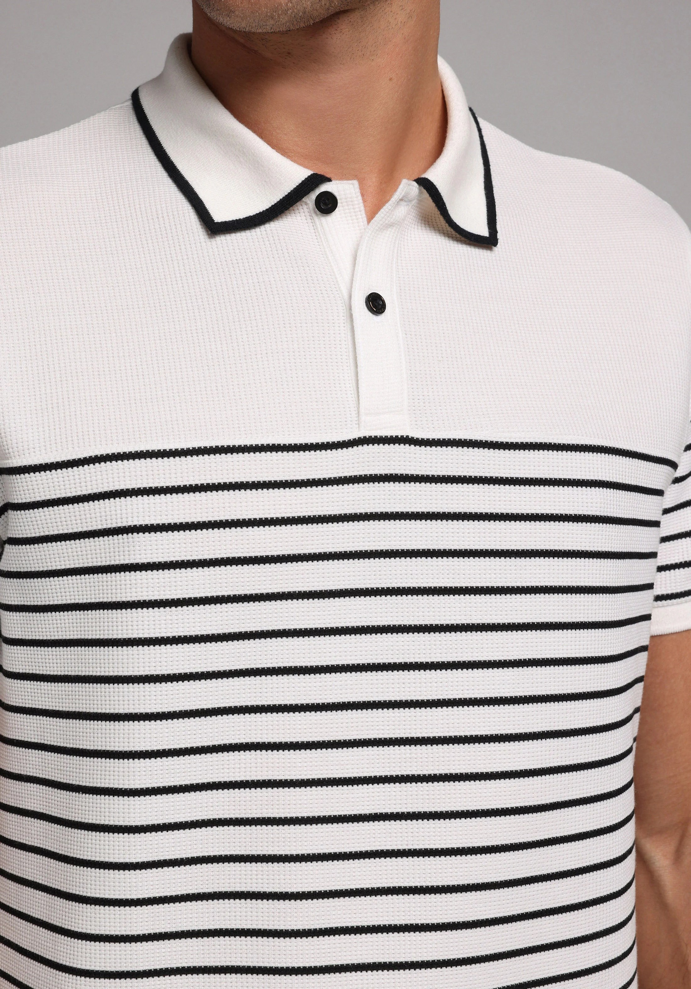 ÖRME ERKEK YAKALI KISA KOL T-SHIRT Regular Fit