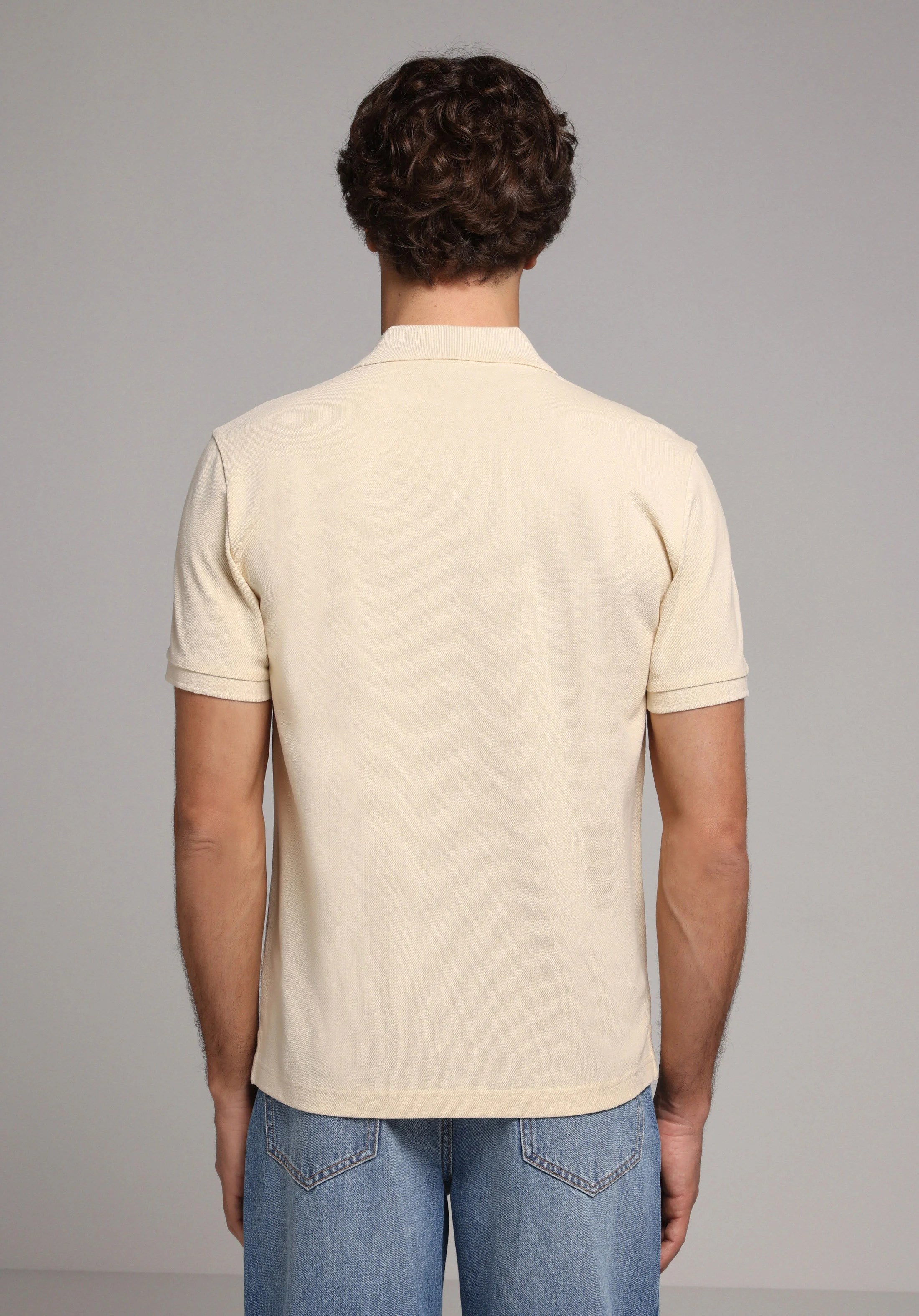 ÖRME ERKEK YAKALI KISA KOL T-SHIRT Regular Fit