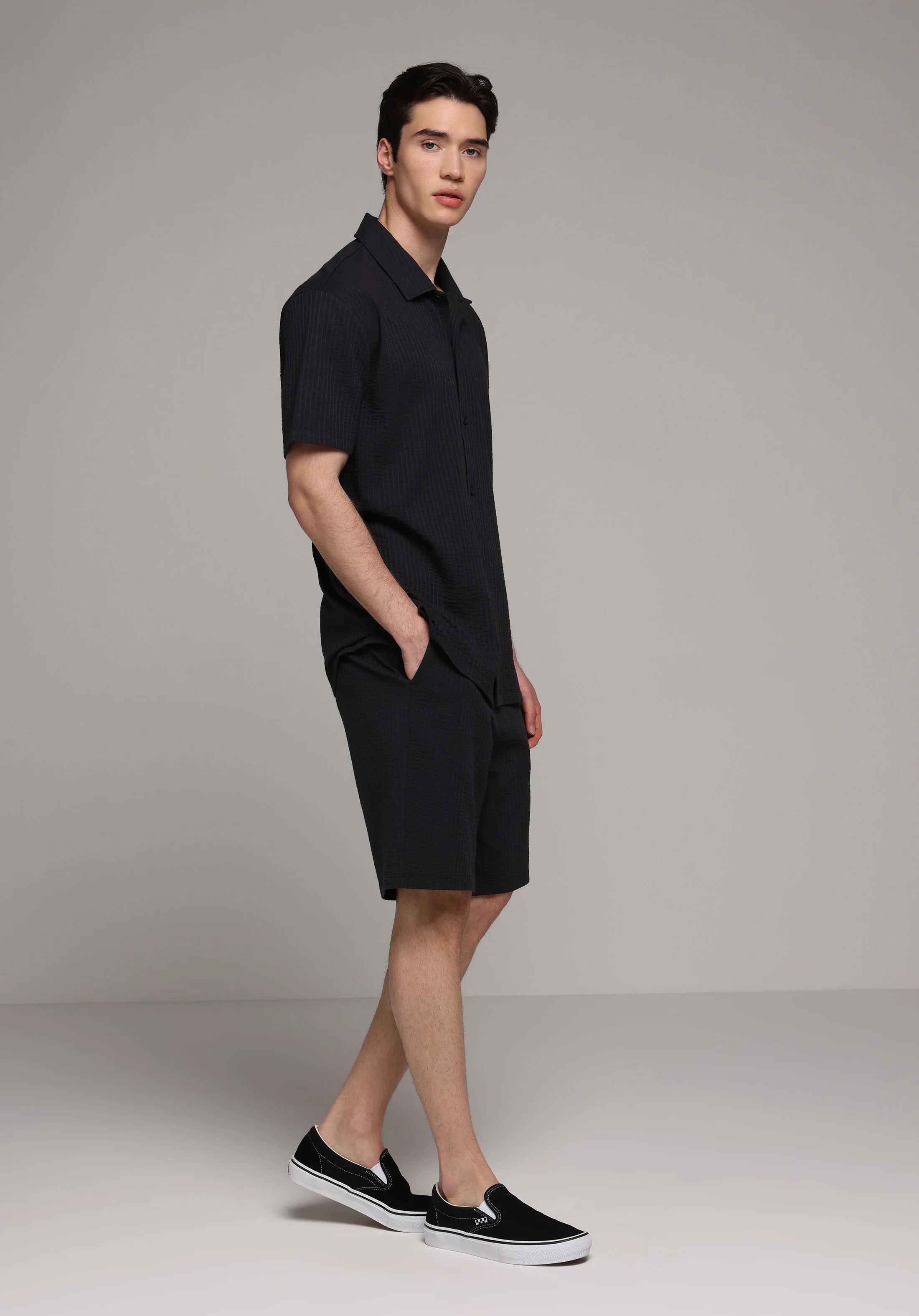 ÖRME ERKEK YAKALI KISA KOL T-SHIRT Regular Fit