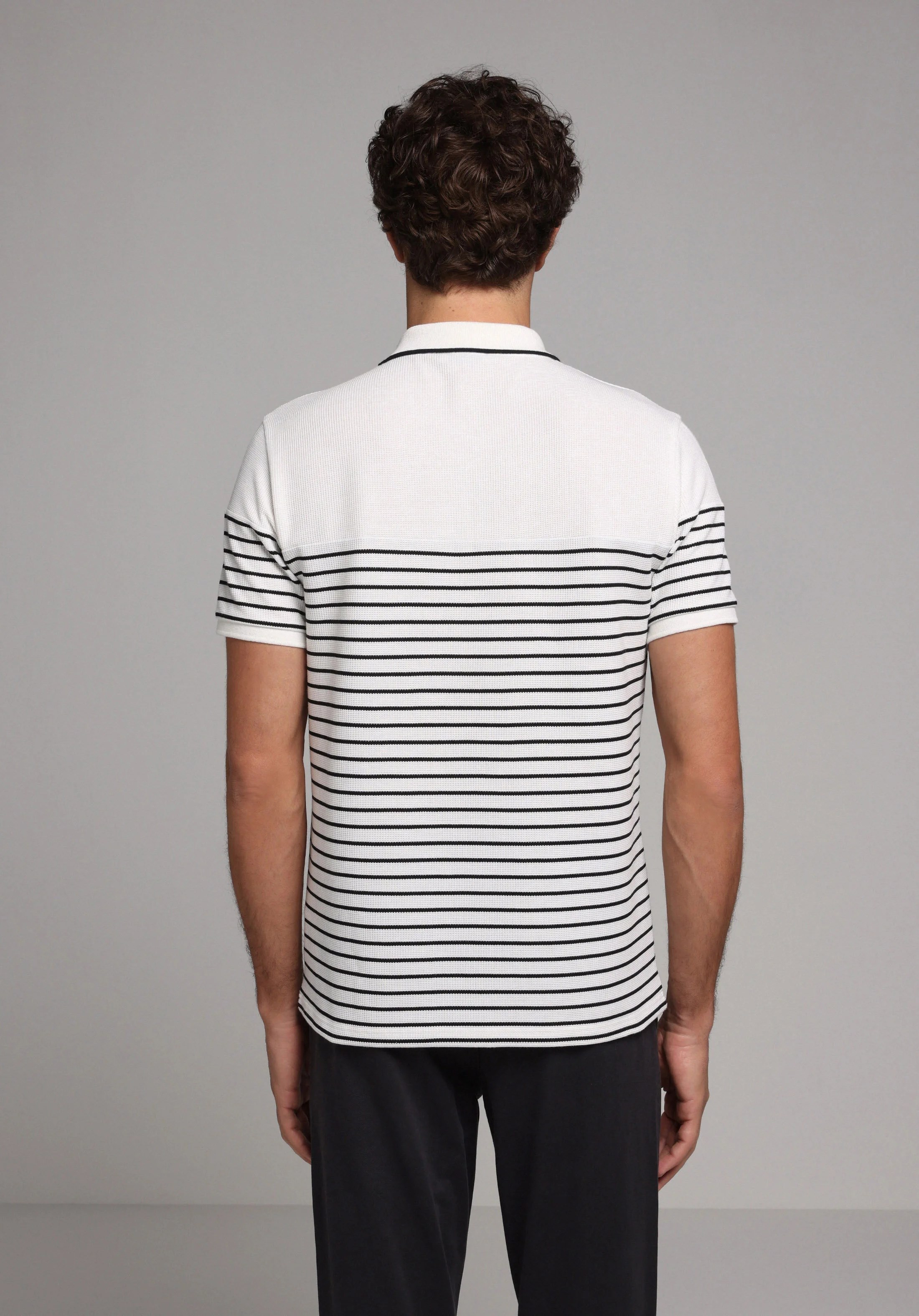 ÖRME ERKEK YAKALI KISA KOL T-SHIRT Regular Fit