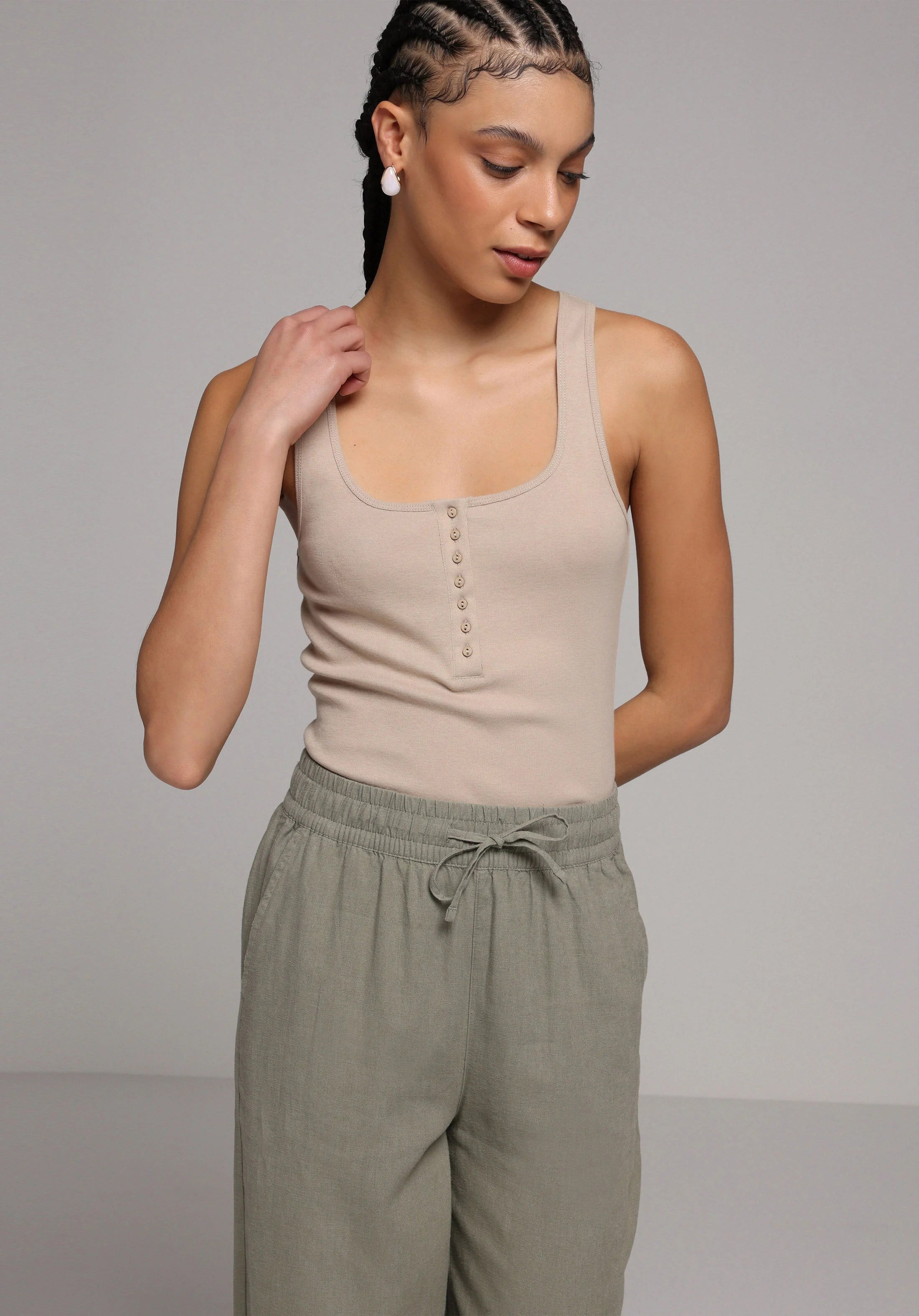 ÖRME KADIN ATLET Slim Fit