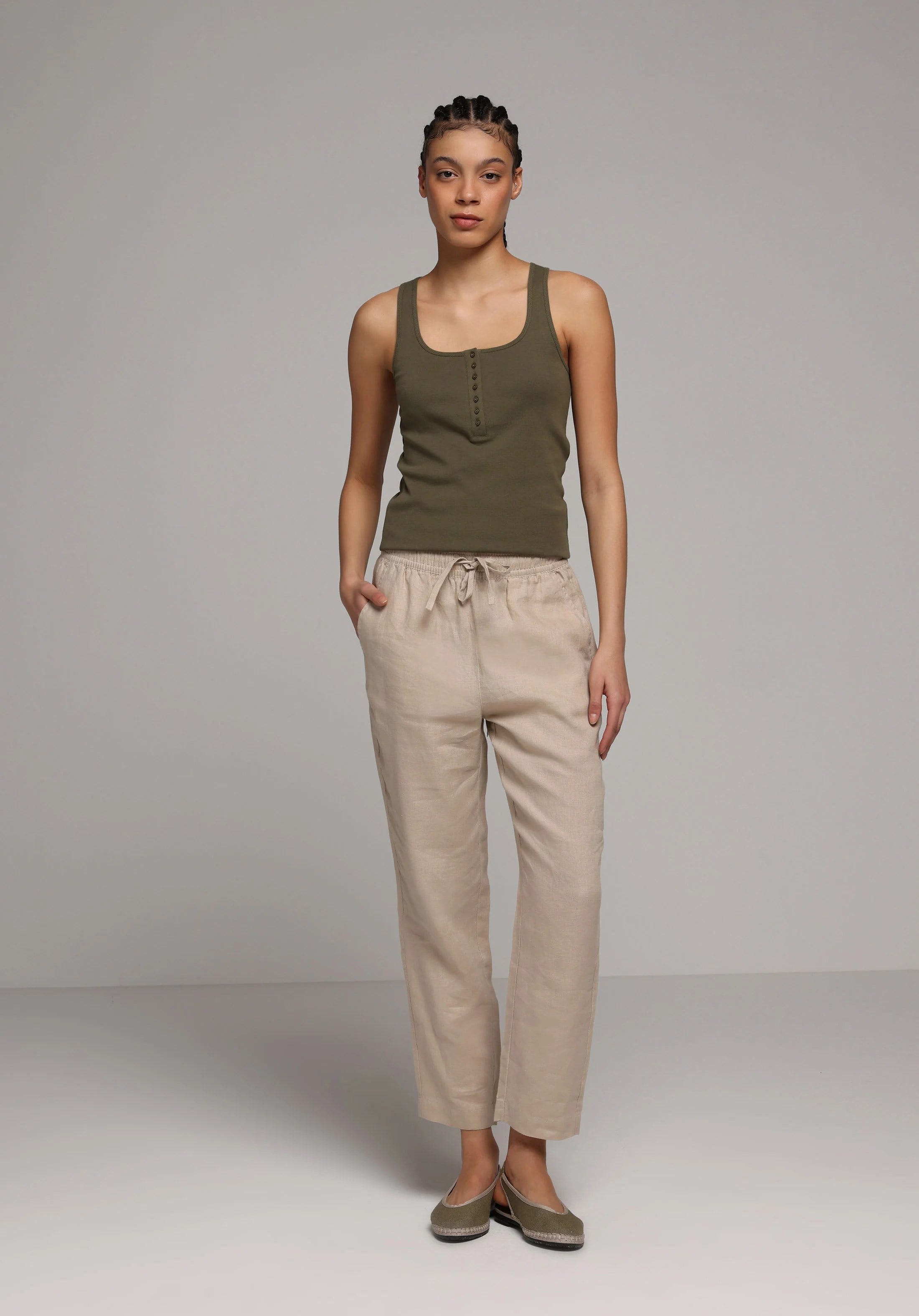 ÖRME KADIN ATLET Slim Fit