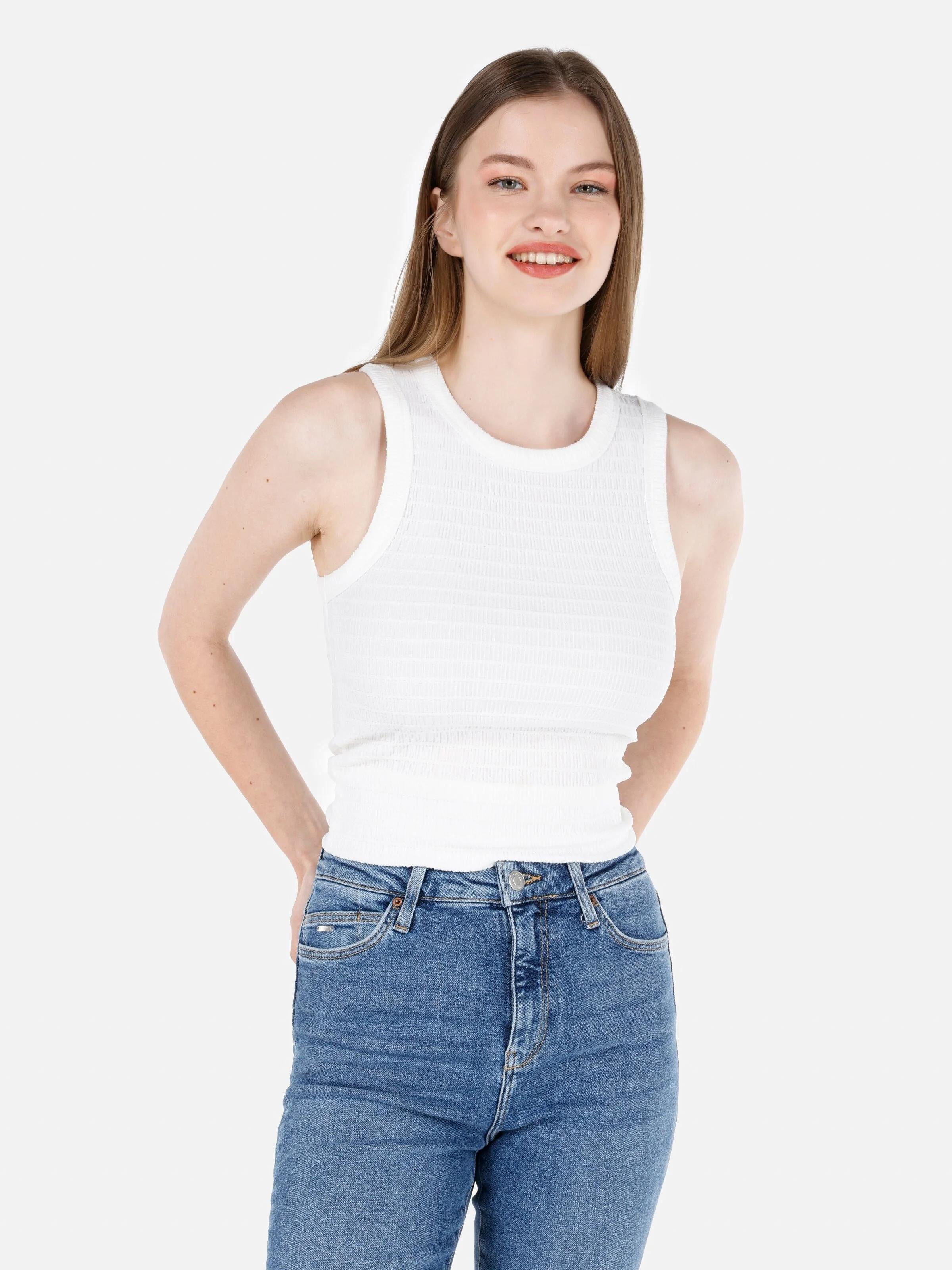 ÖRME KADIN ATLET Slim Fit