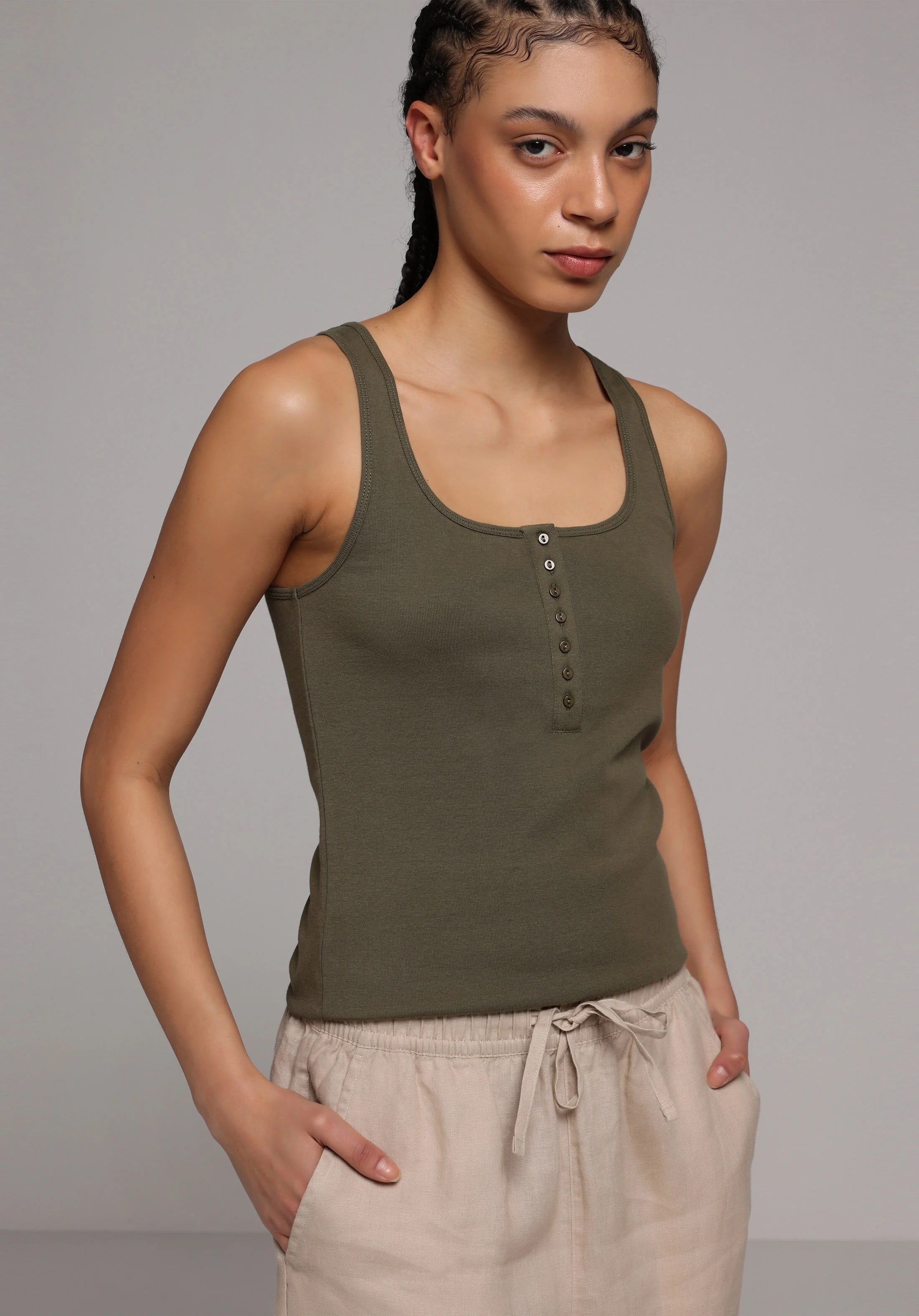 ÖRME KADIN ATLET Slim Fit