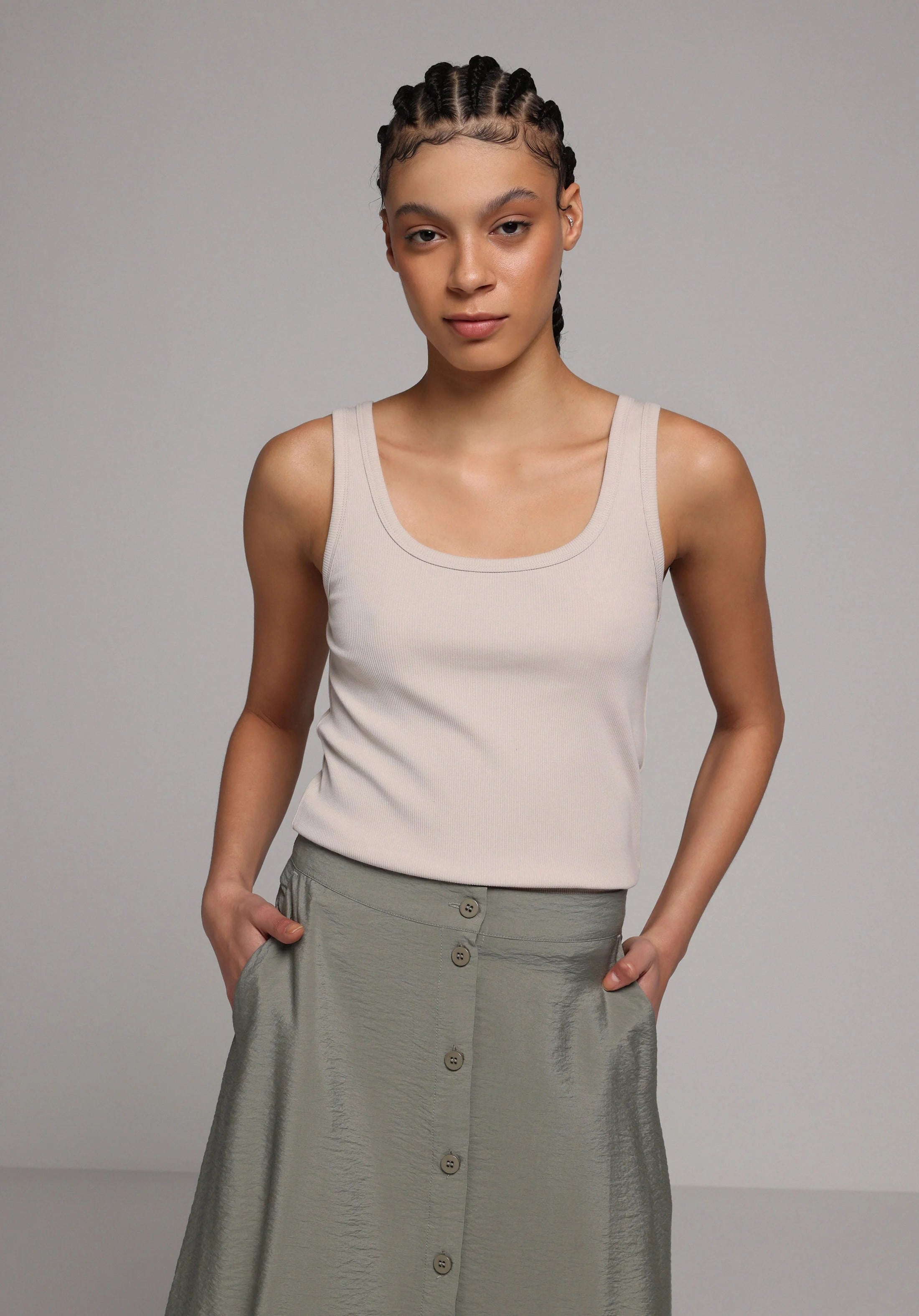 ÖRME KADIN ATLET Slim Fit