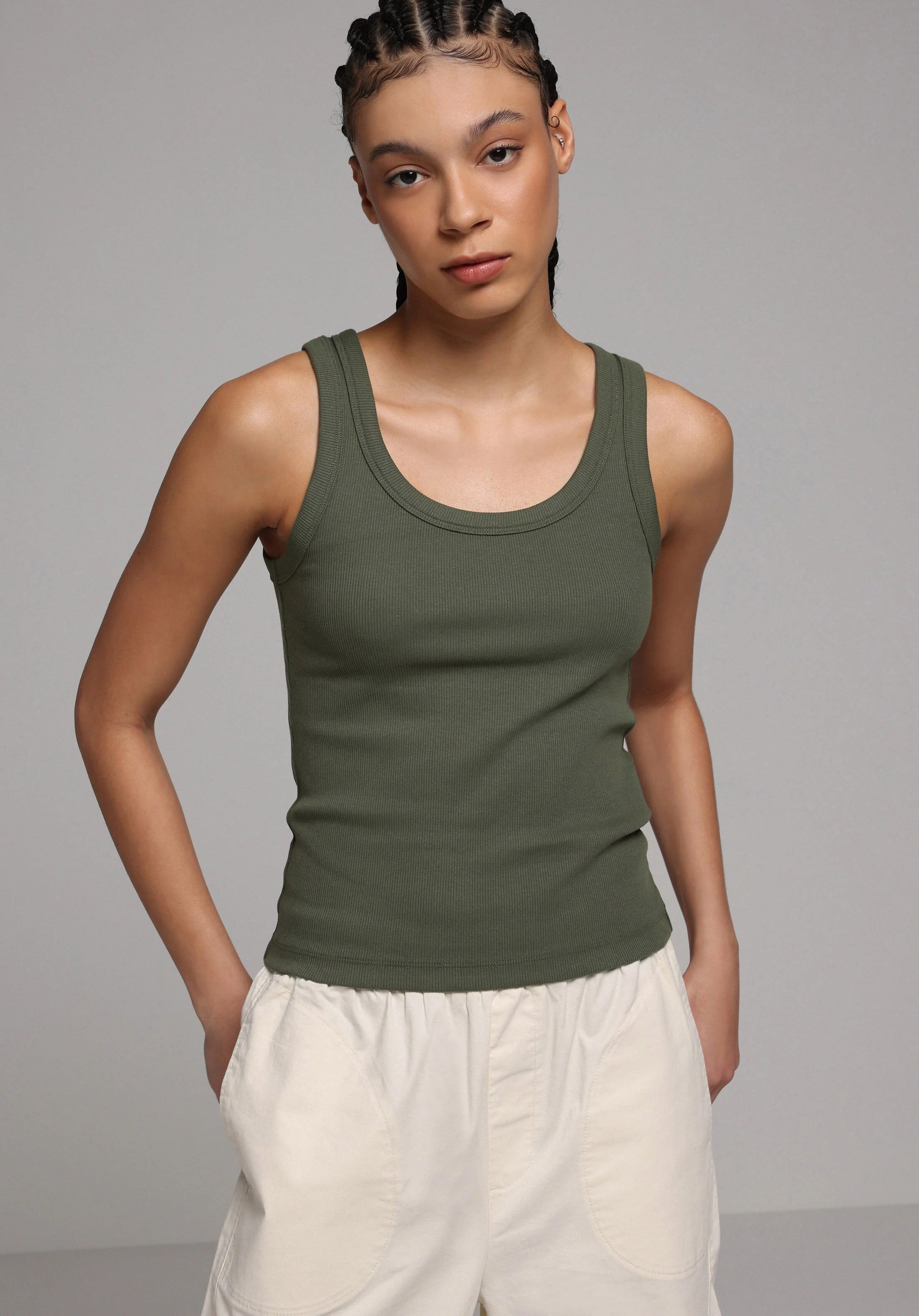 ÖRME KADIN ATLET Slim Fit