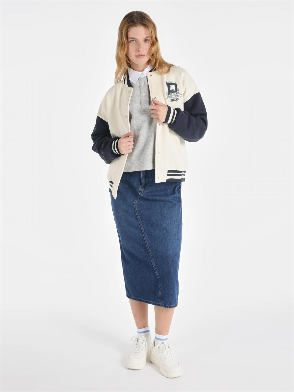 ÖRME KADIN CEKET Regular Fit