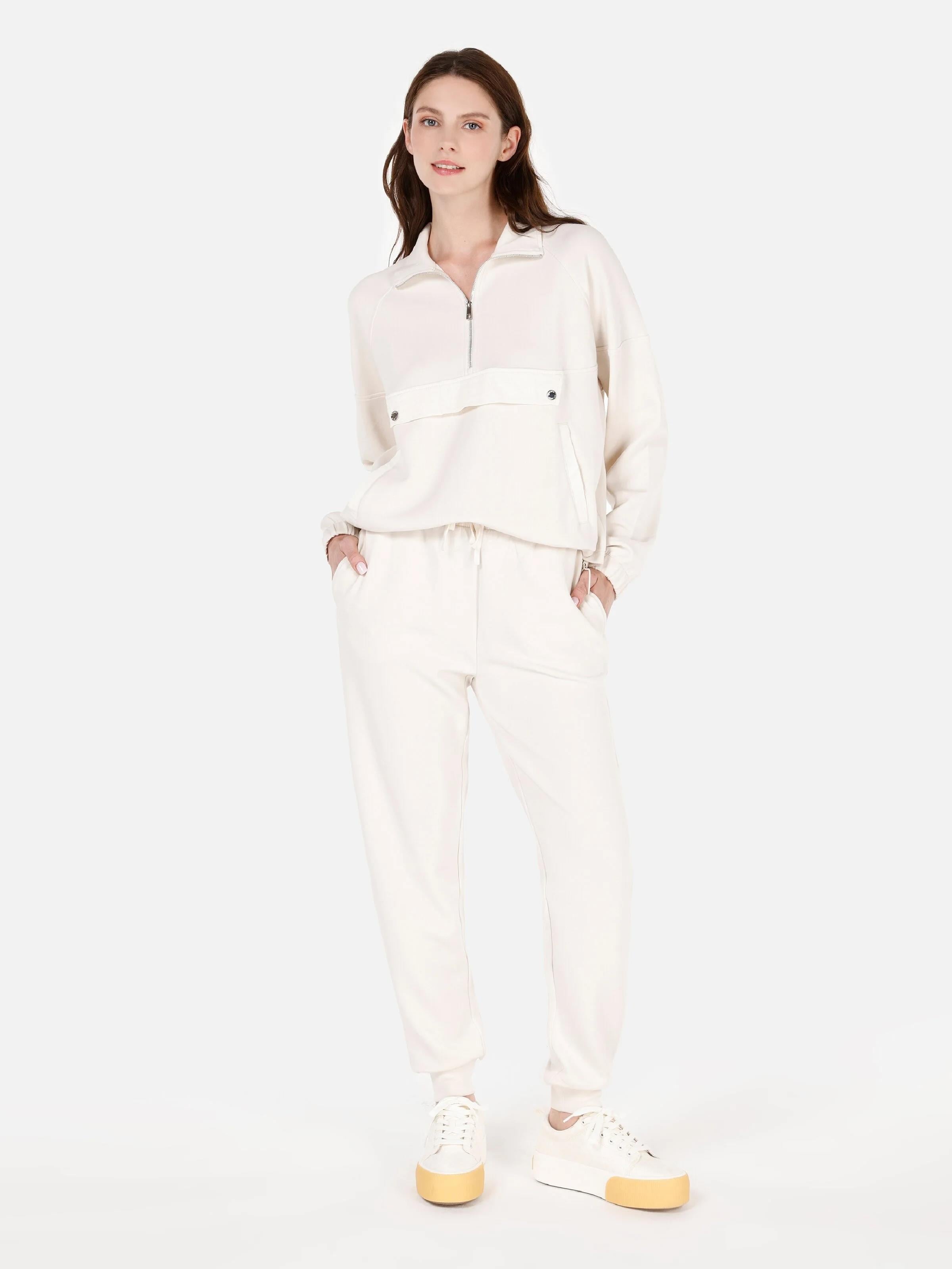 ÖRME KADIN EŞOFMAN ALTI Maxi Length