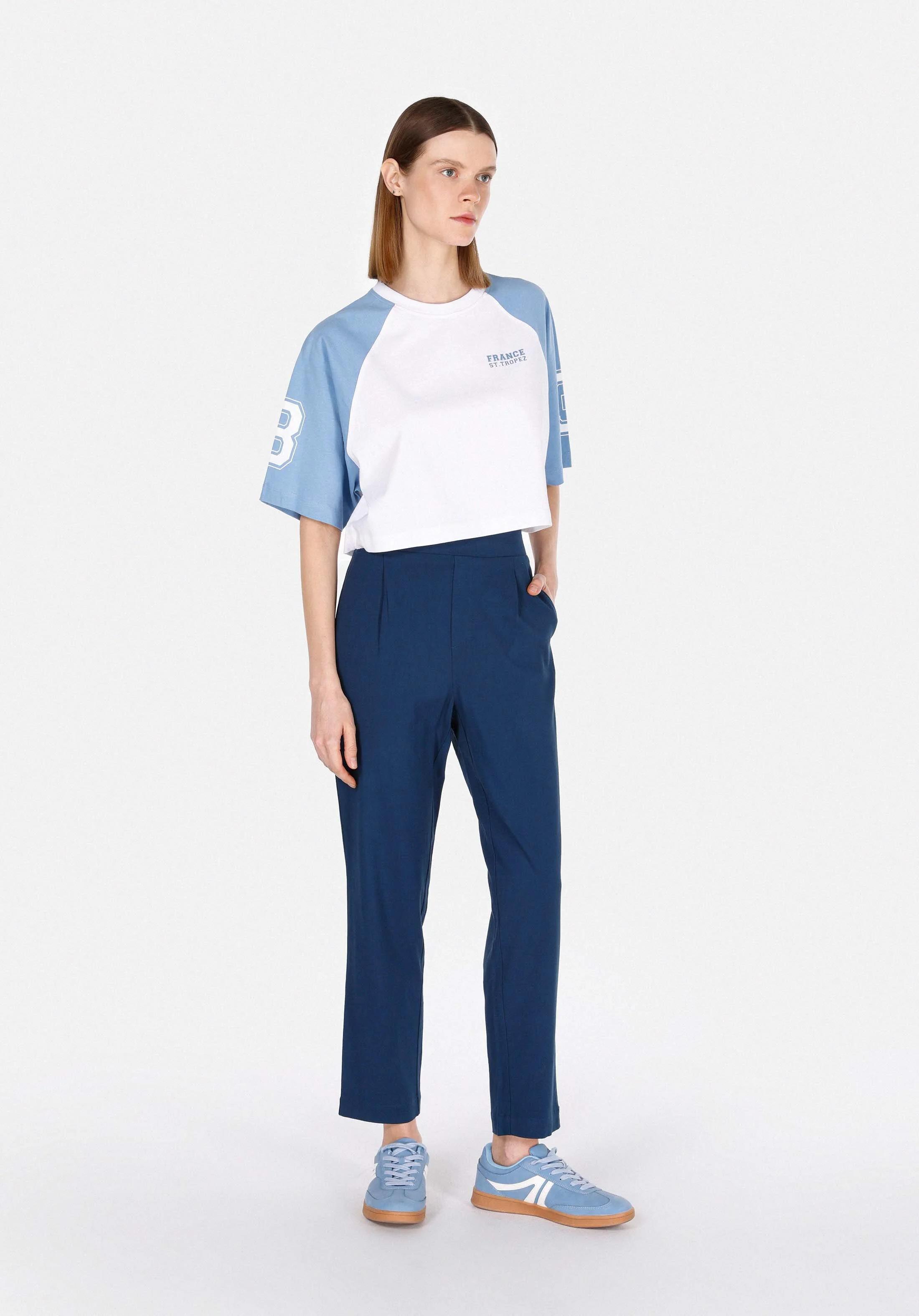 ÖRME KADIN KISA KOL BLUZ Comfort Fit