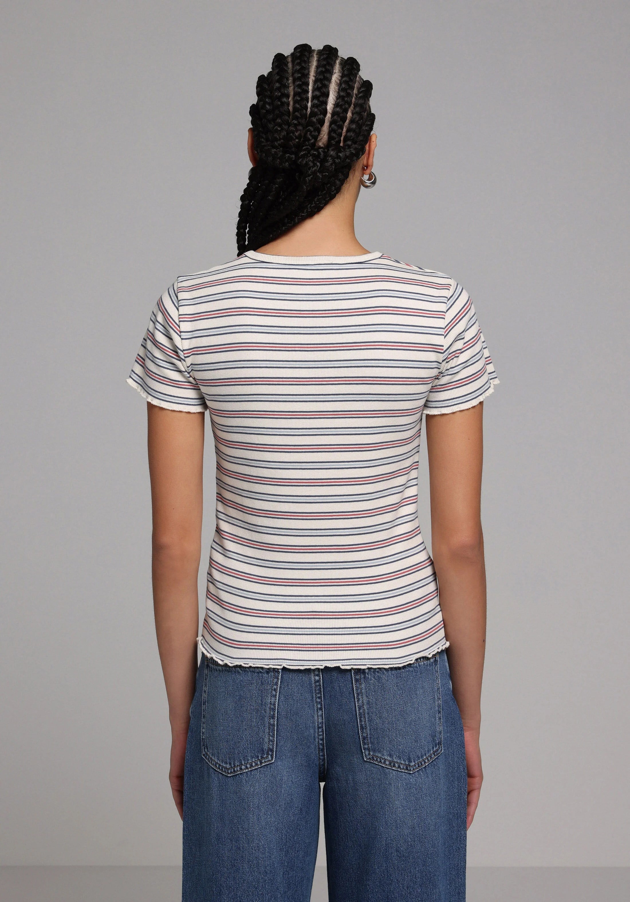 ÖRME KADIN KISA KOL BLUZ Slim Fit