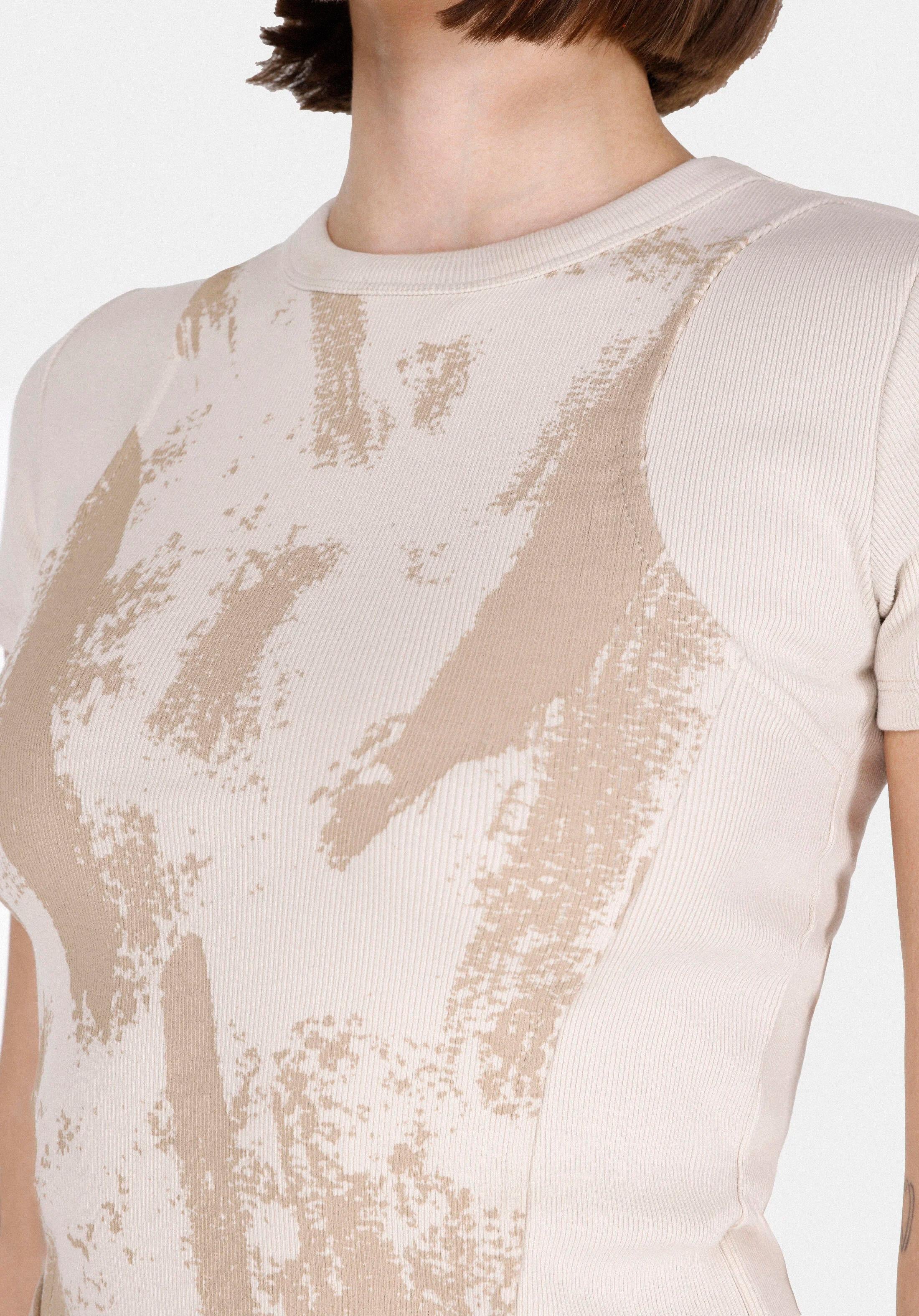 ÖRME KADIN KISA KOL BLUZ Slim Fit