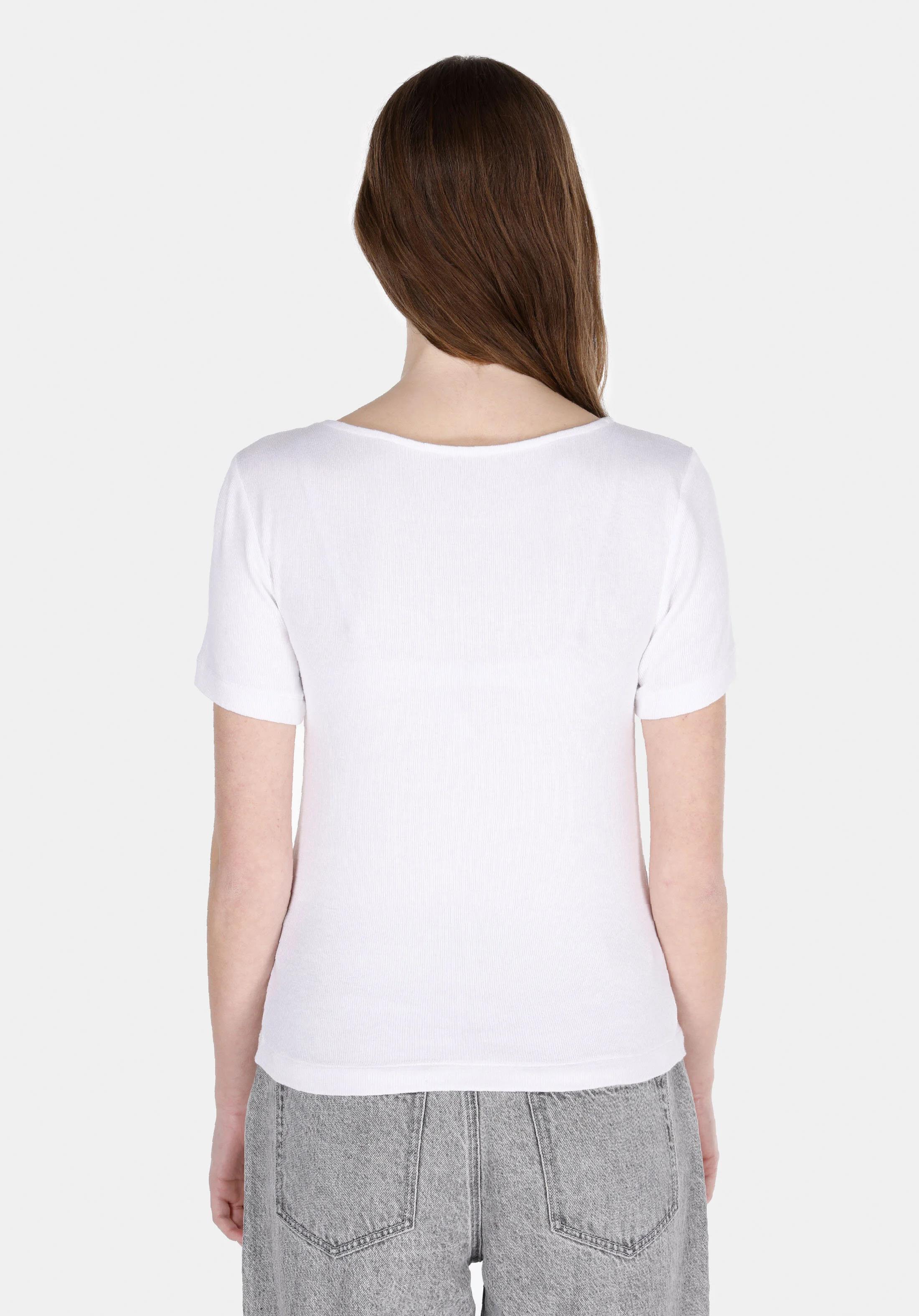 ÖRME KADIN KISA KOL BLUZ Slim Fit