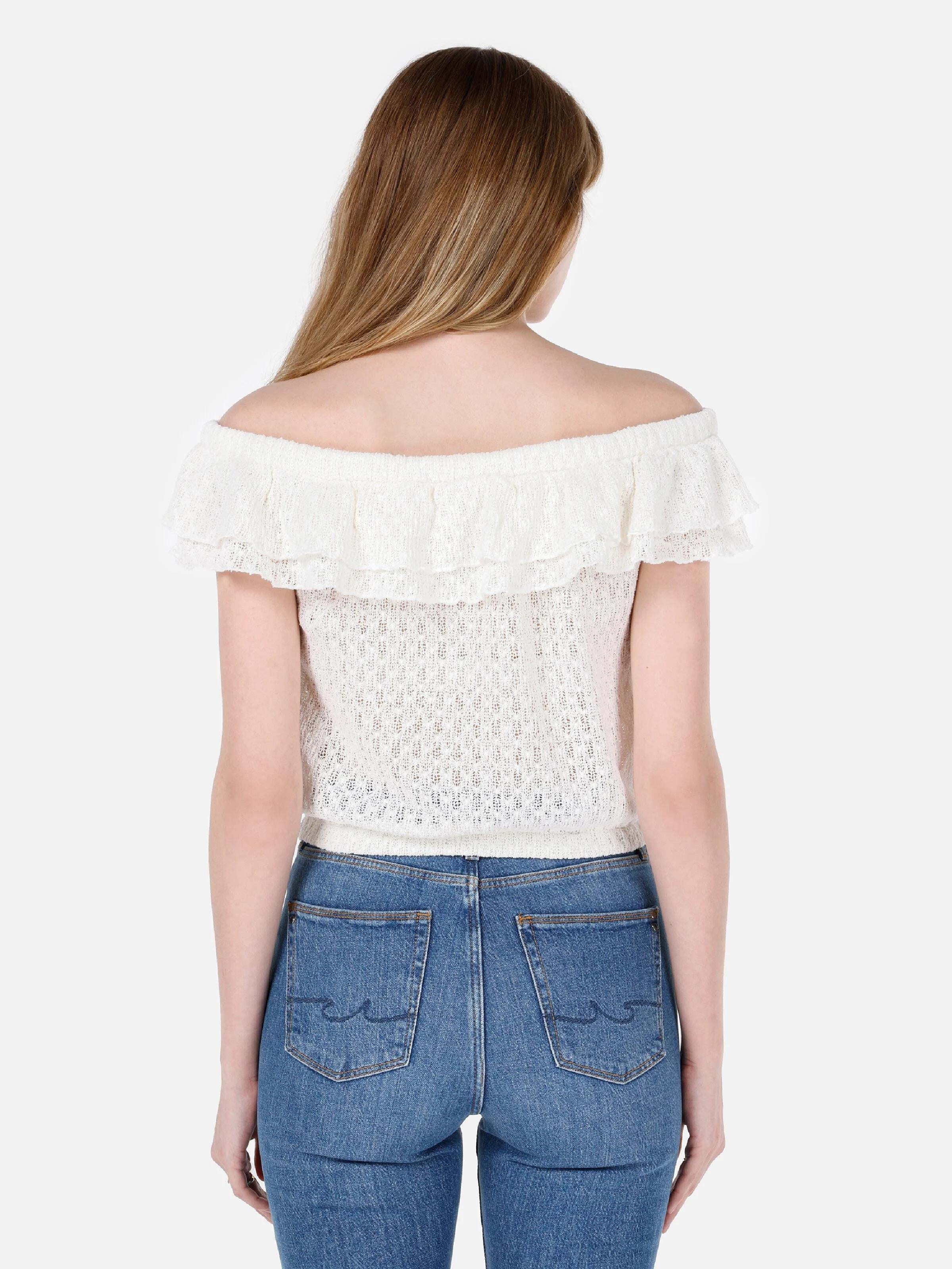 ÖRME KADIN KISA KOL T-SHIRT Regular Fit