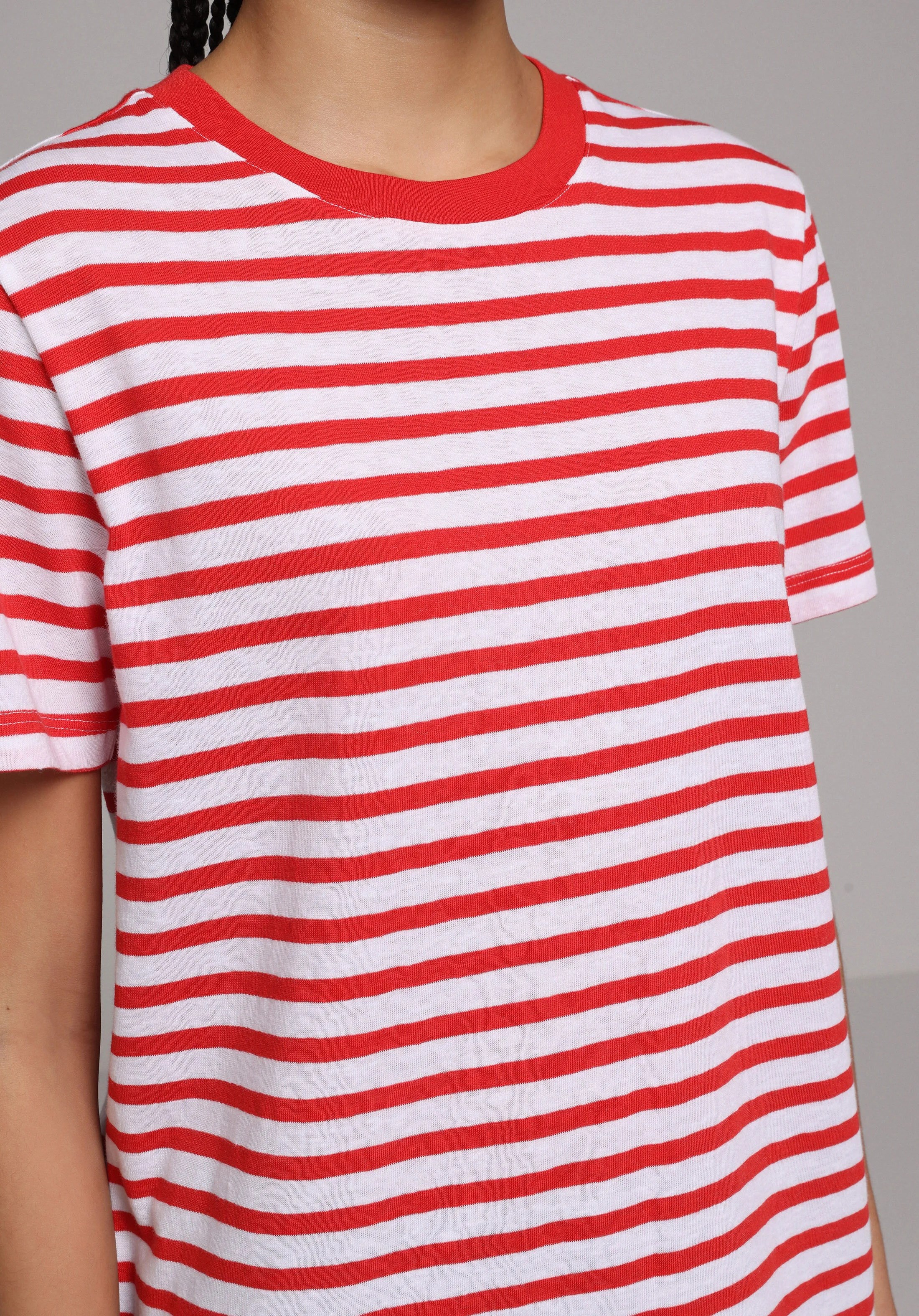 ÖRME KADIN KISA KOL T-SHIRT Regular Fit