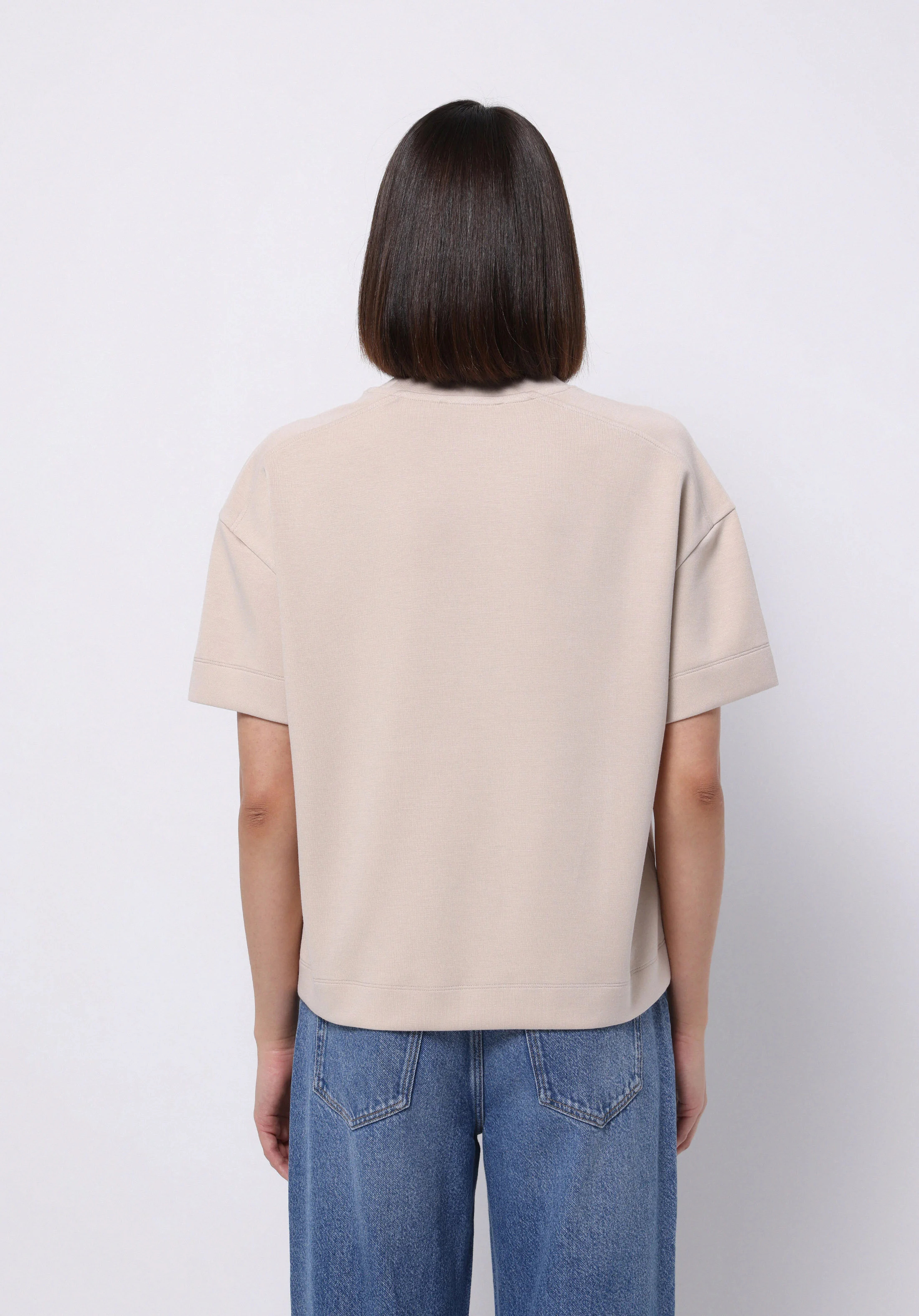 ÖRME KADIN KISA KOL T-SHIRT Regular Fit
