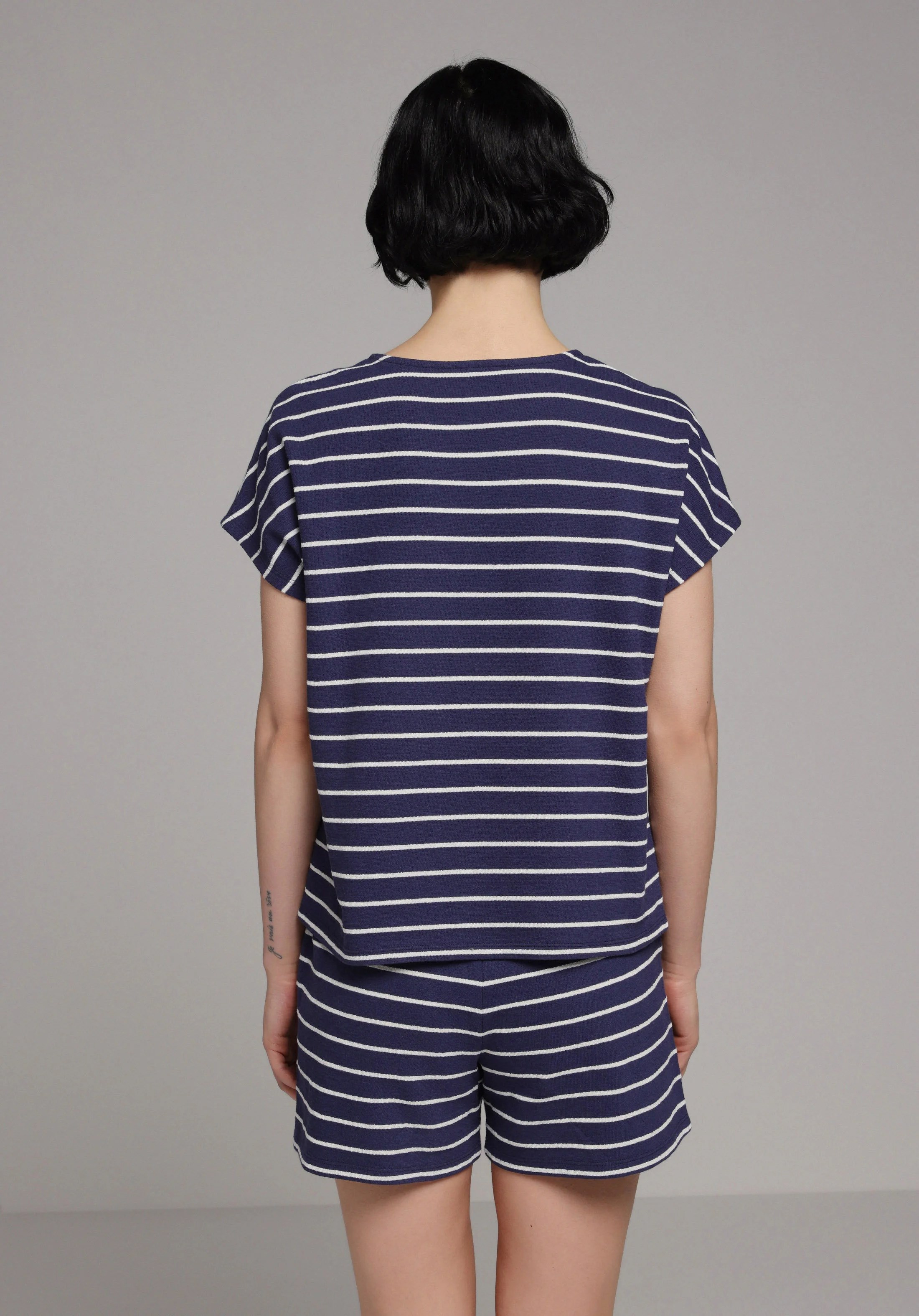 ÖRME KADIN KISA KOL T-SHIRT Regular Fit