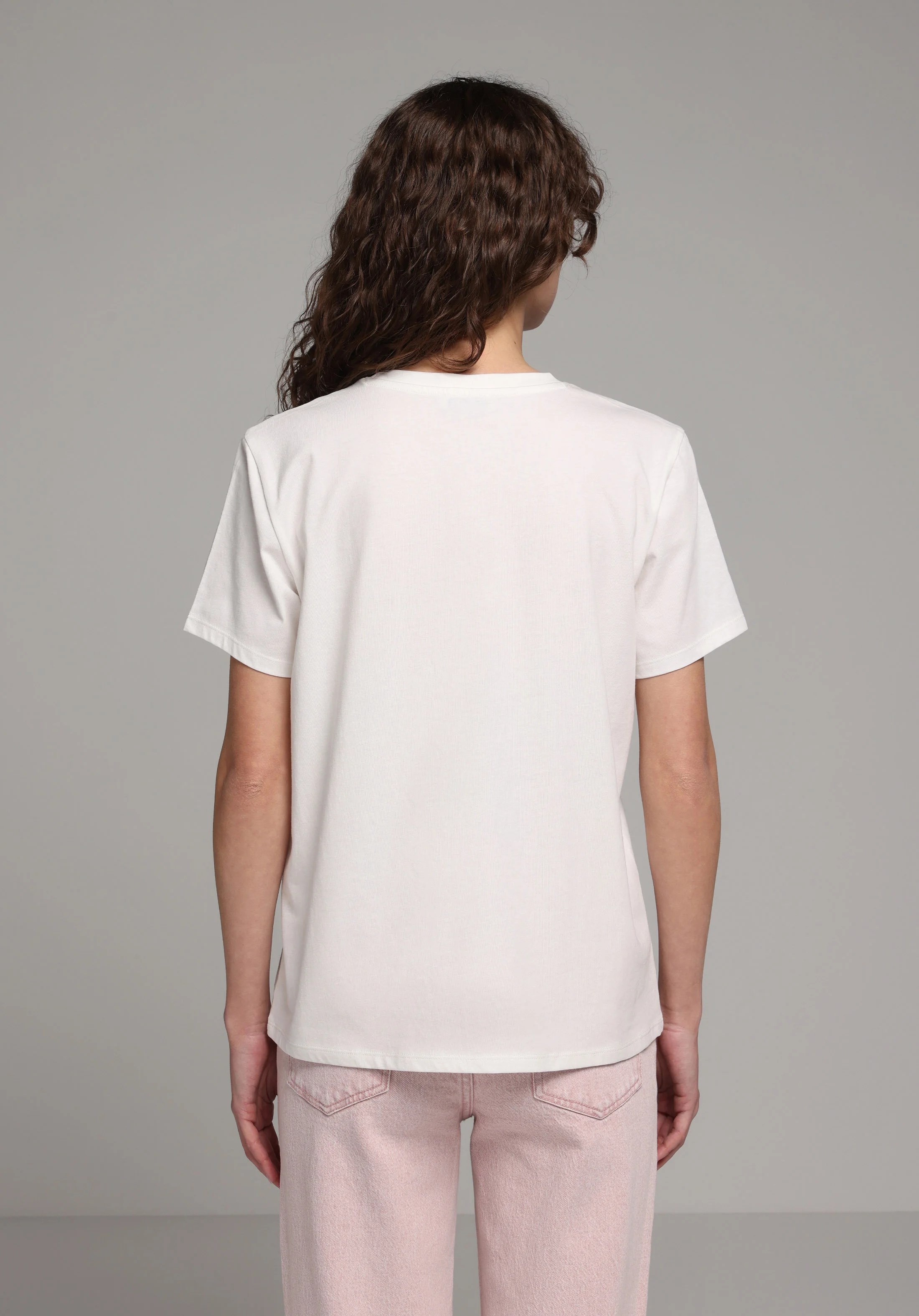 ÖRME KADIN KISA KOL T-SHIRT Regular Fit