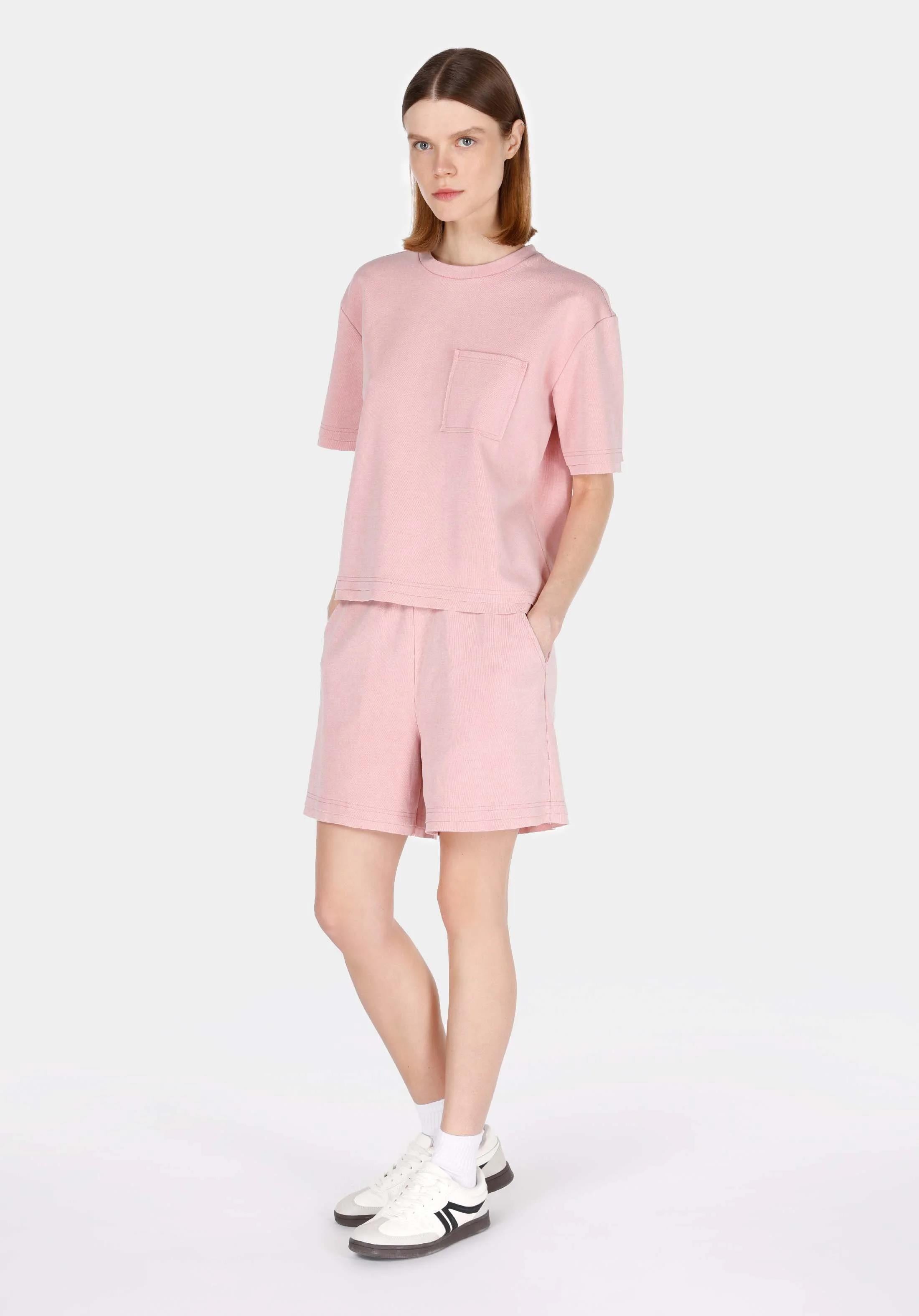 ÖRME KADIN KISA KOL T-SHIRT Regular Fit