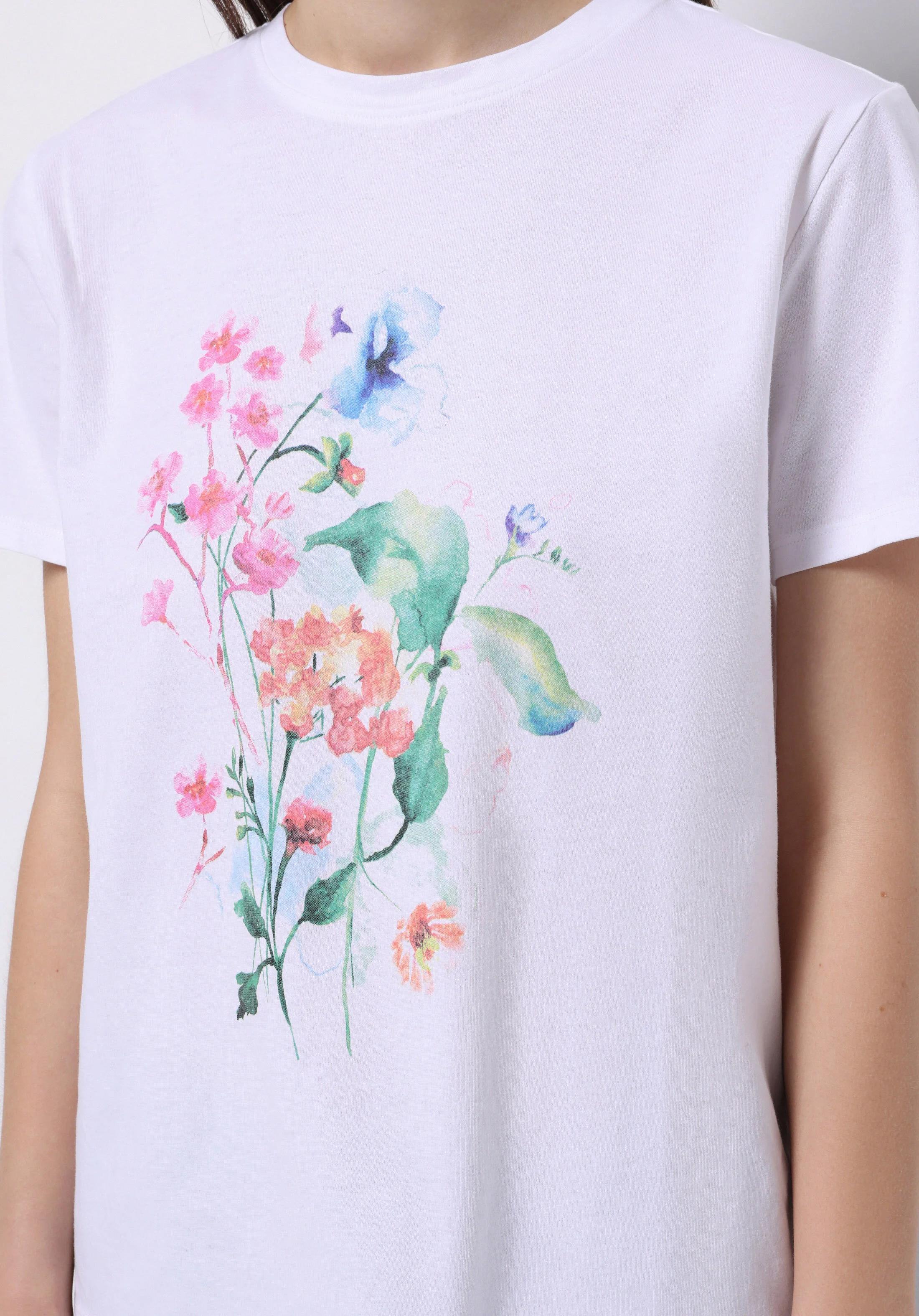 ÖRME KADIN KISA KOL T-SHIRT Regular Fit