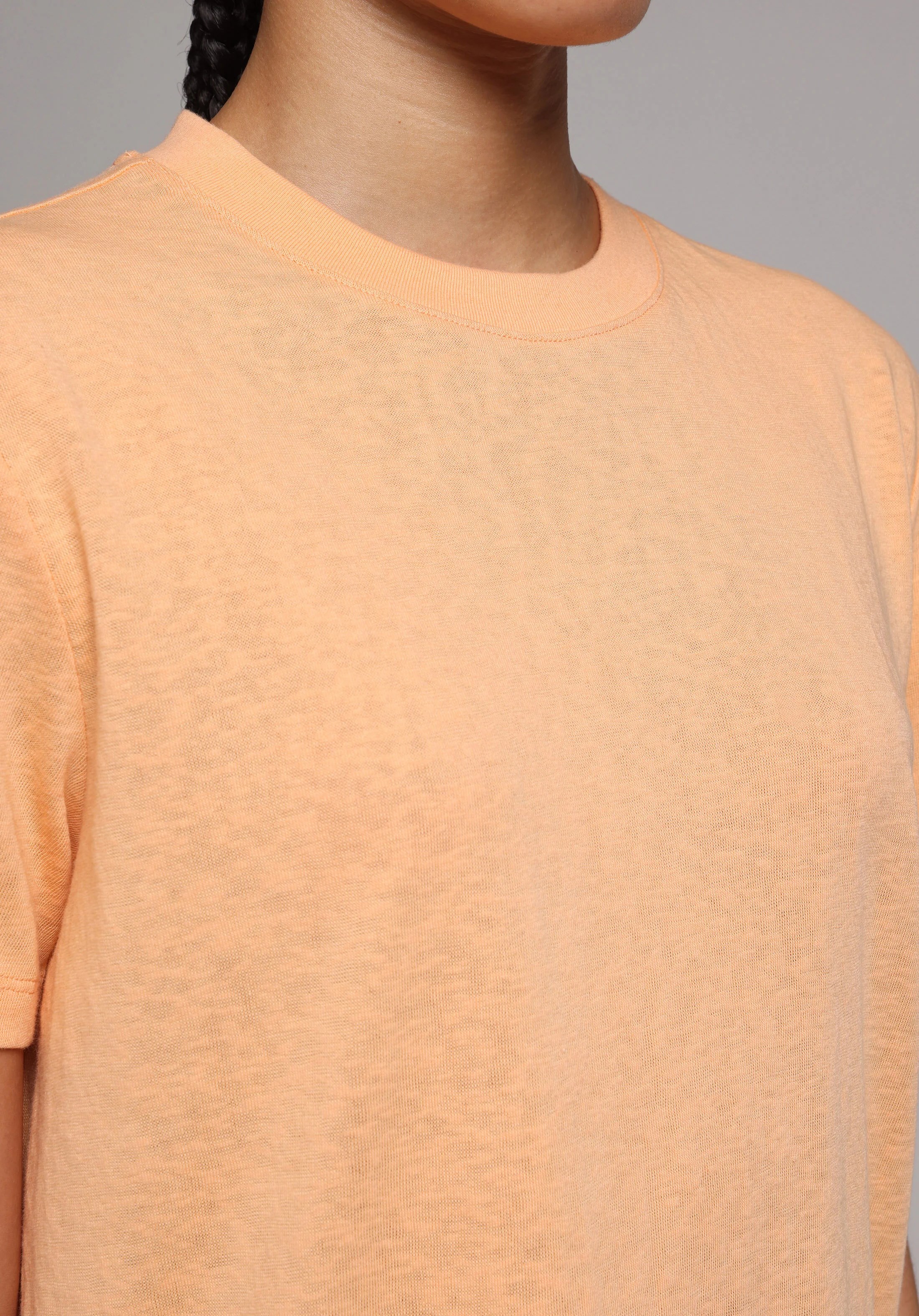 ÖRME KADIN KISA KOL T-SHIRT Regular Fit