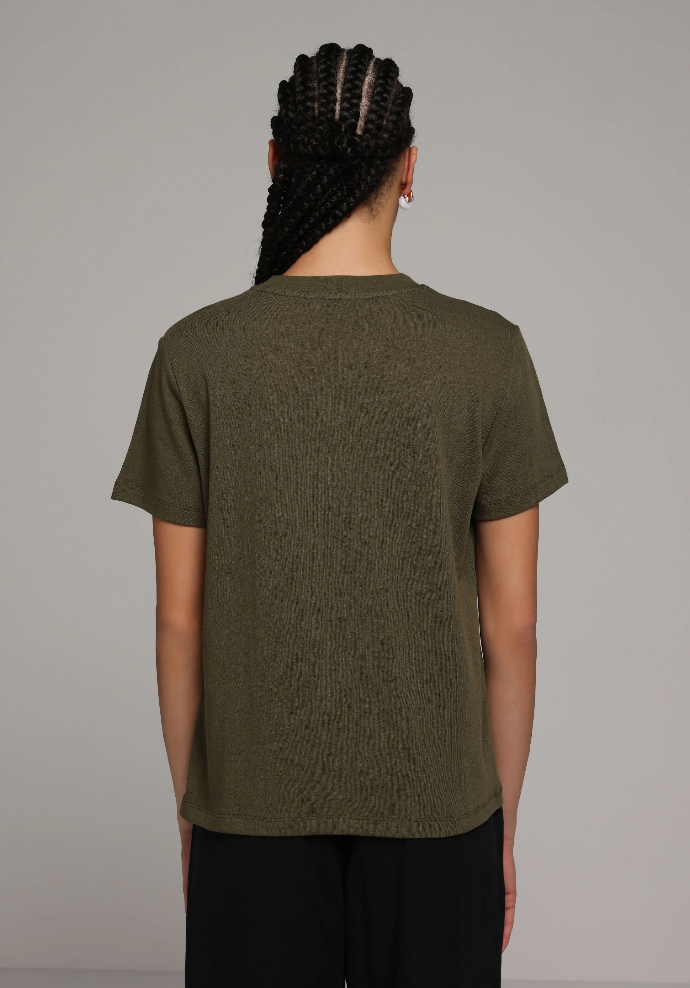 ÖRME KADIN KISA KOL T-SHIRT Regular Fit