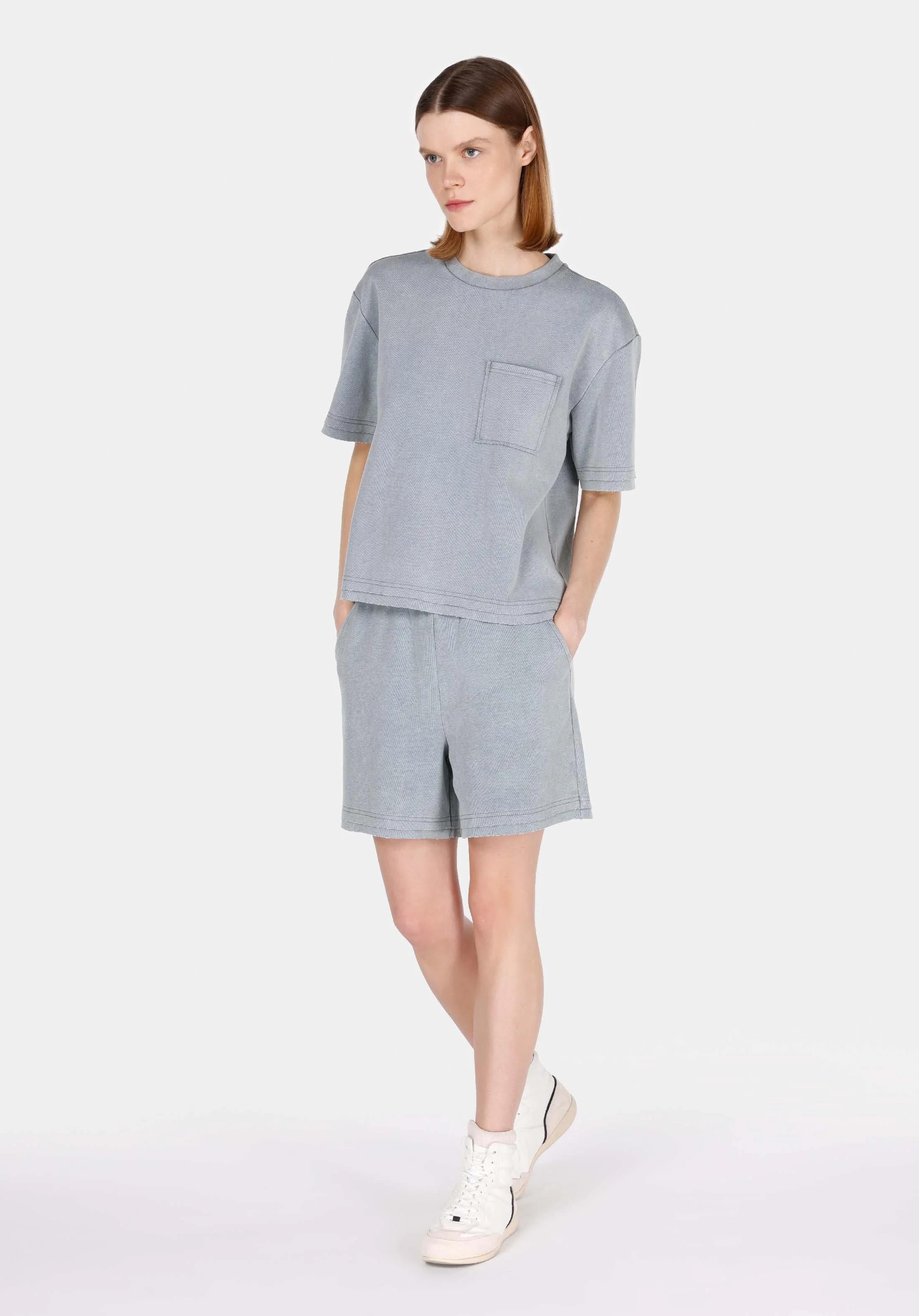 ÖRME KADIN KISA KOL T-SHIRT Regular Fit