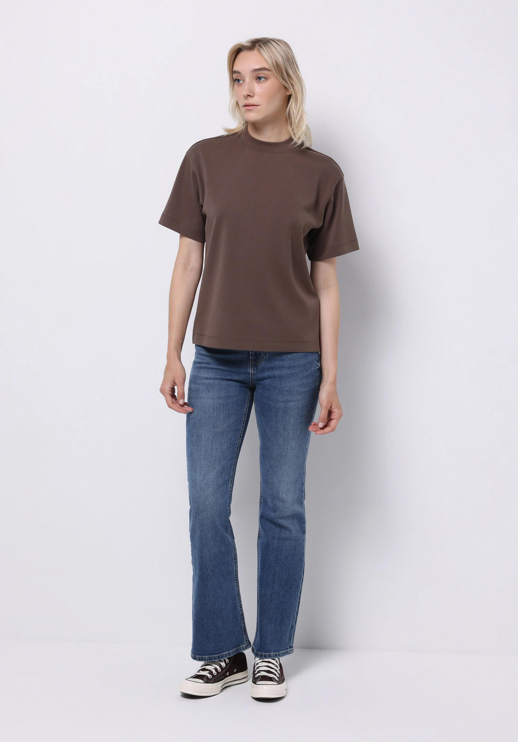ÖRME KADIN KISA KOL T-SHIRT Regular Fit
