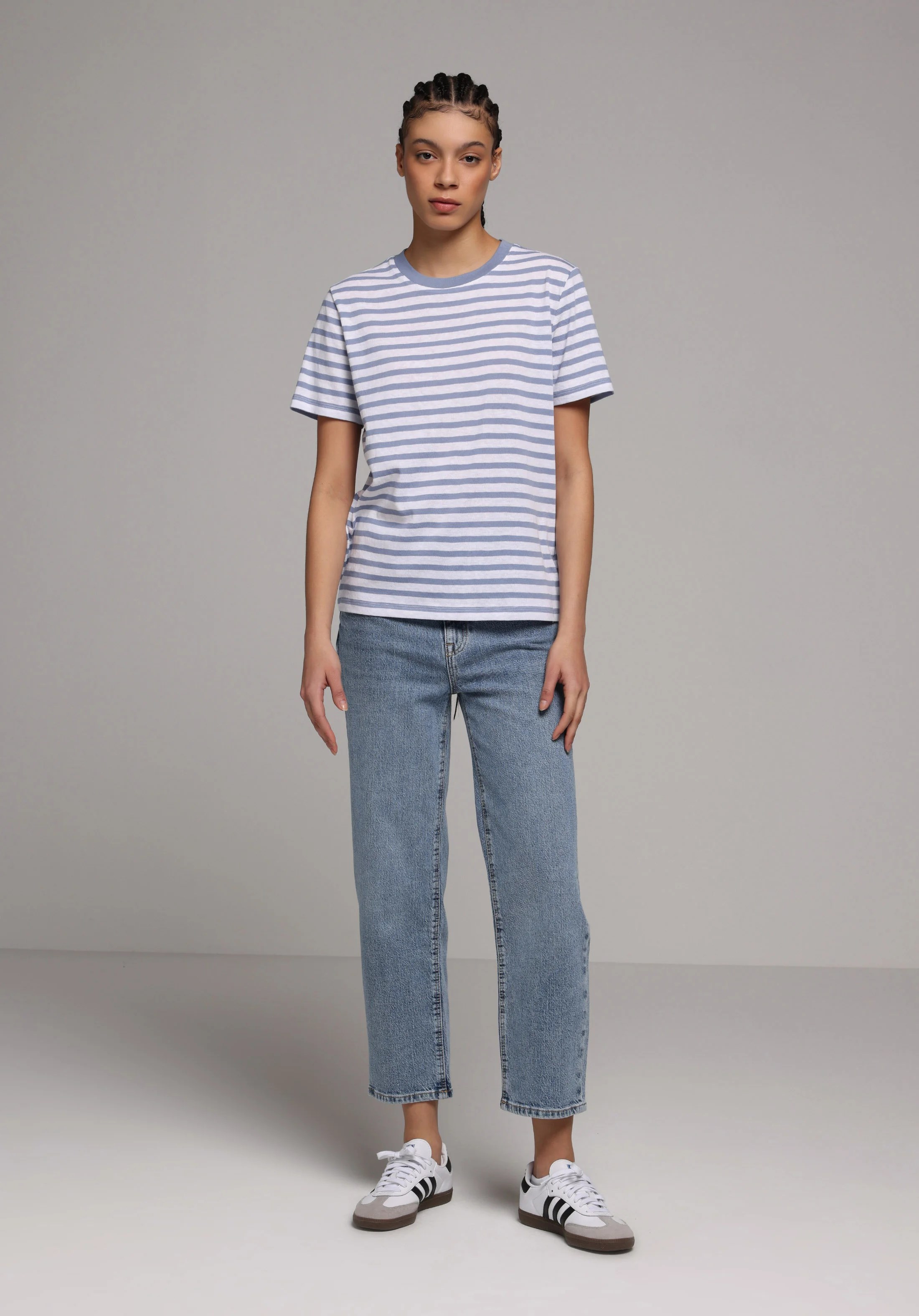 ÖRME KADIN KISA KOL T-SHIRT Regular Fit