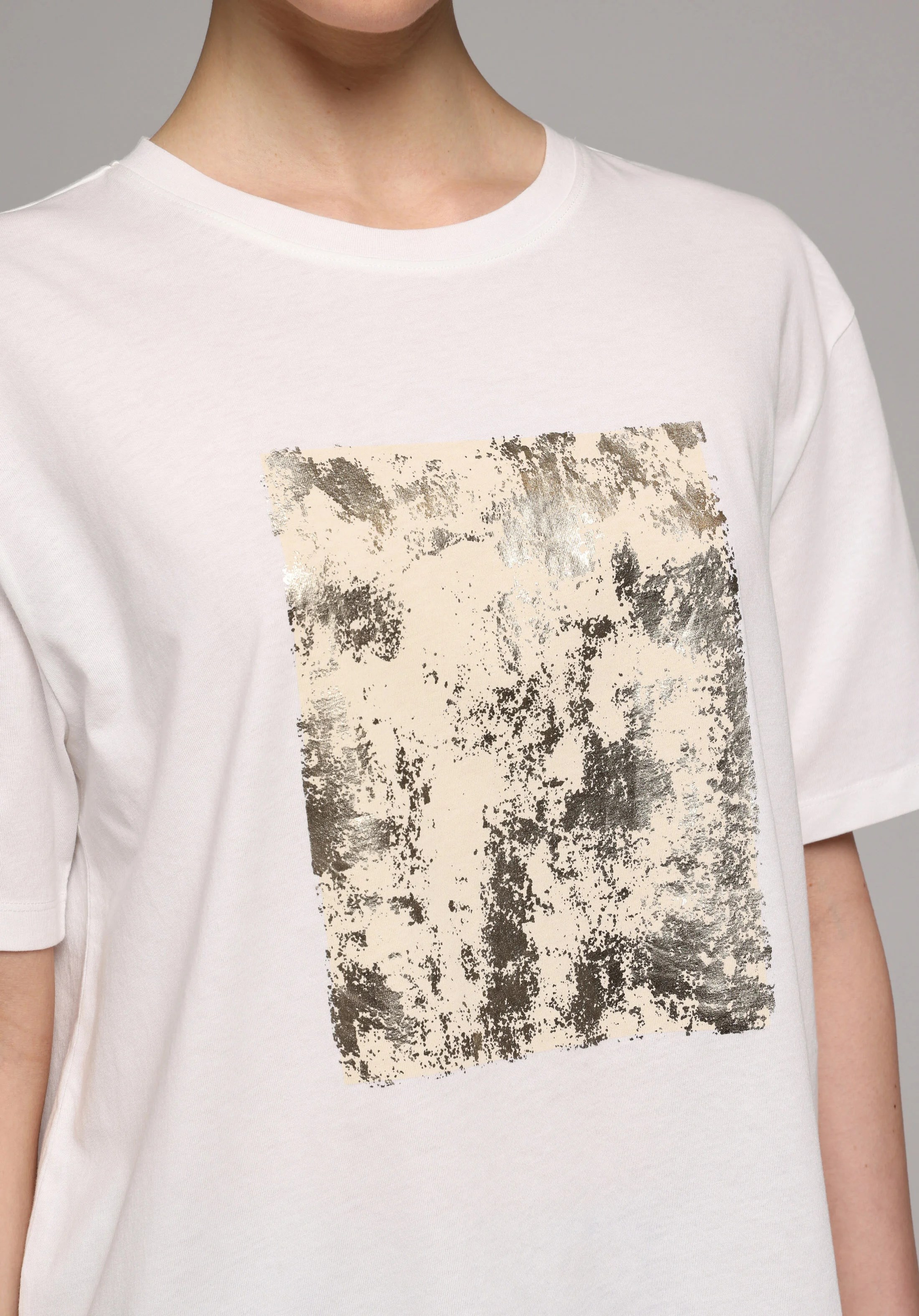 ÖRME KADIN KISA KOL T-SHIRT Regular Fit