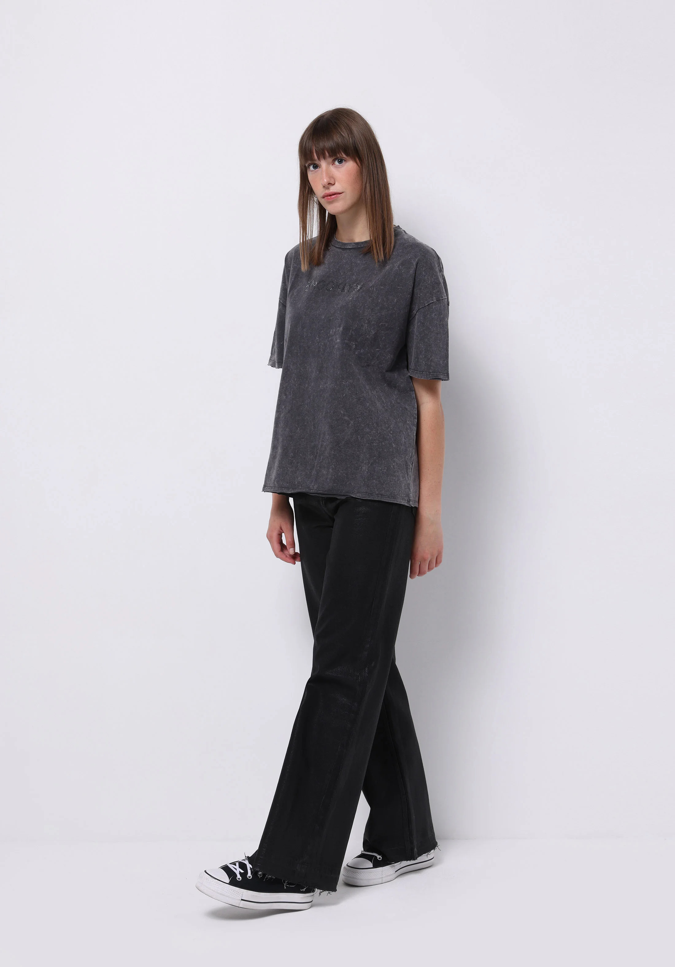 ÖRME KADIN KISA KOL T-SHIRT Regular Fit