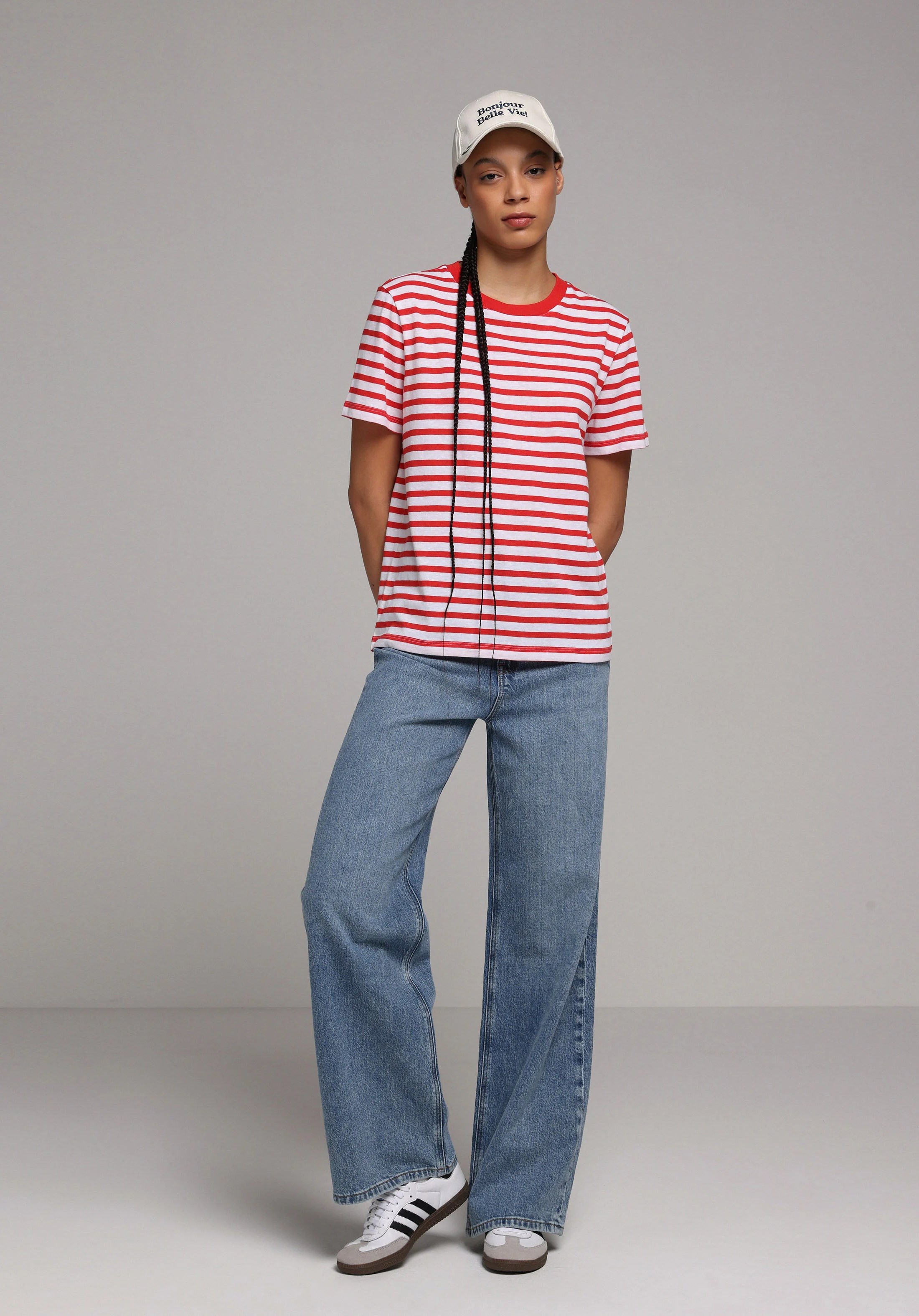 ÖRME KADIN KISA KOL T-SHIRT Regular Fit