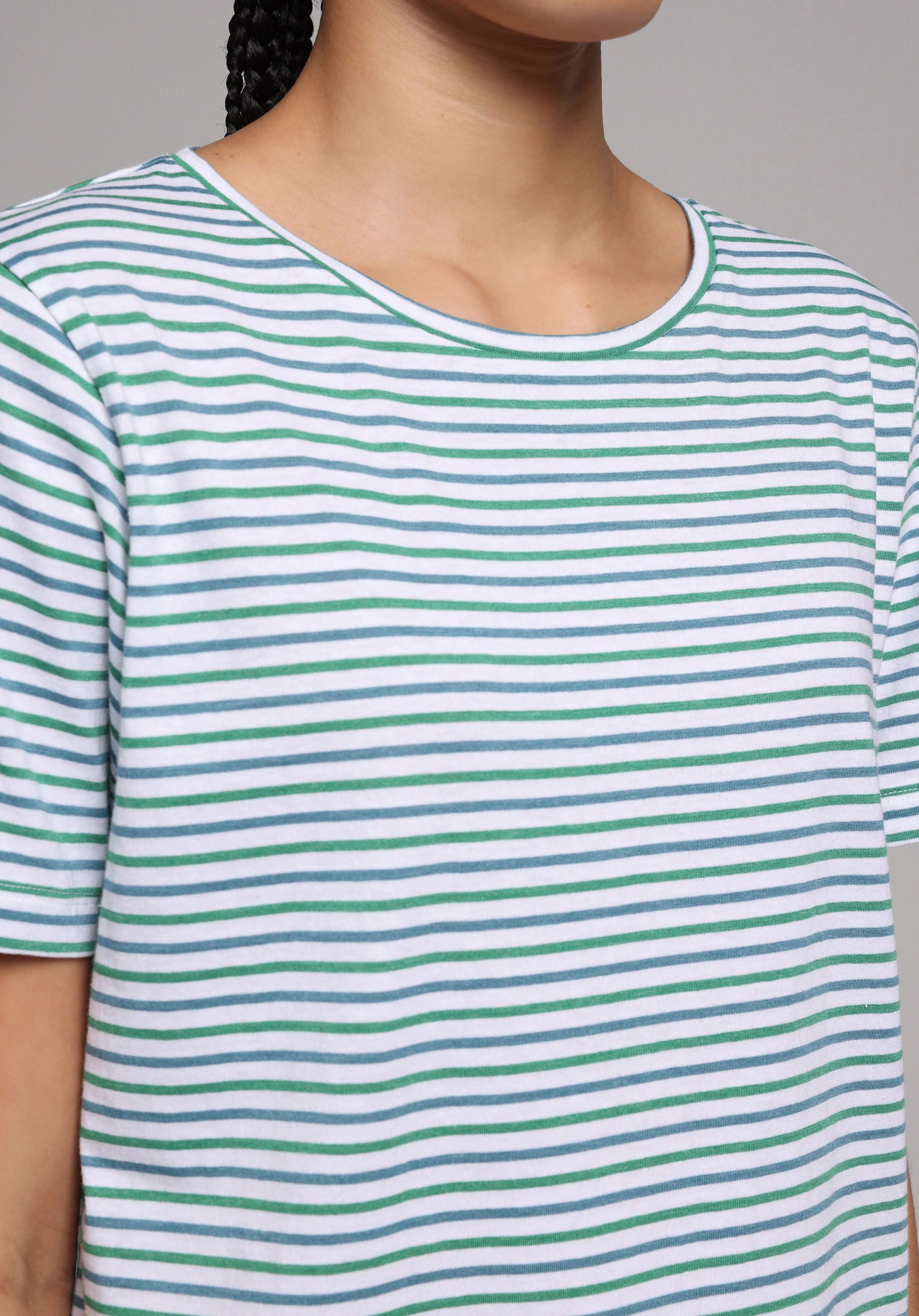 ÖRME KADIN KISA KOL T-SHIRT Regular Fit