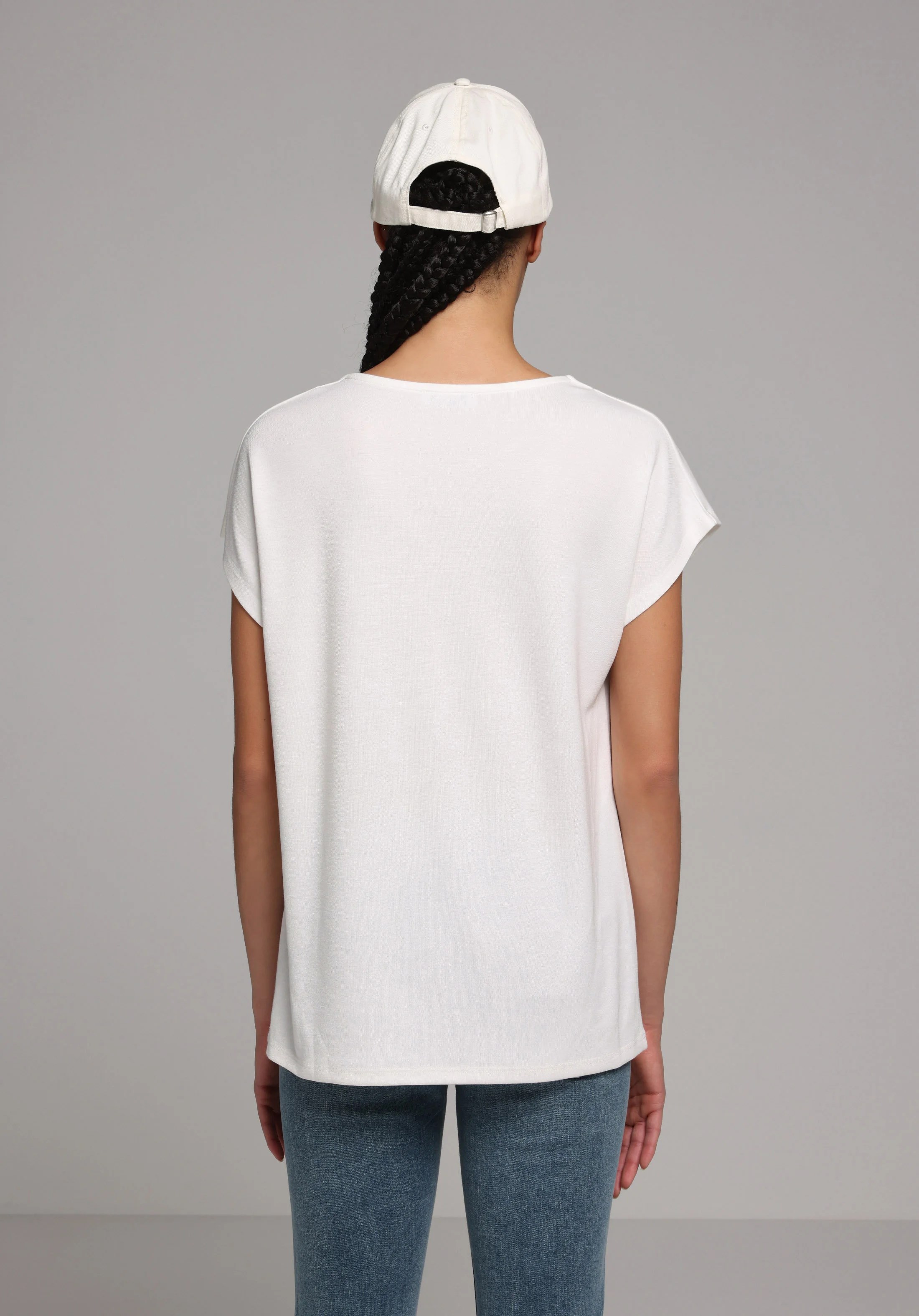 ÖRME KADIN KISA KOL T-SHIRT Regular Fit
