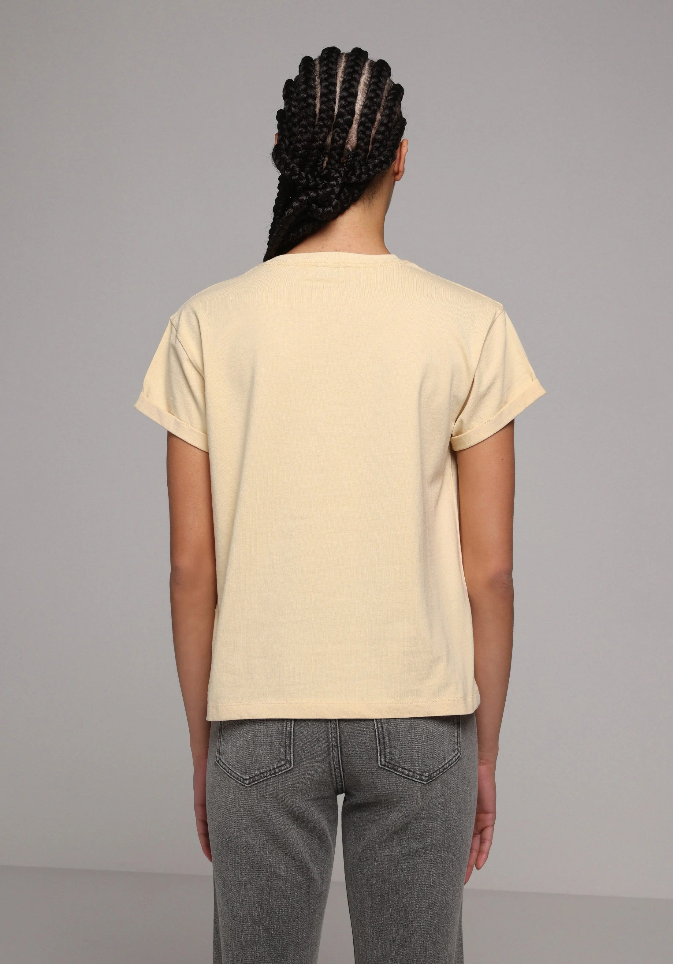 ÖRME KADIN KISA KOL T-SHIRT Regular Fit