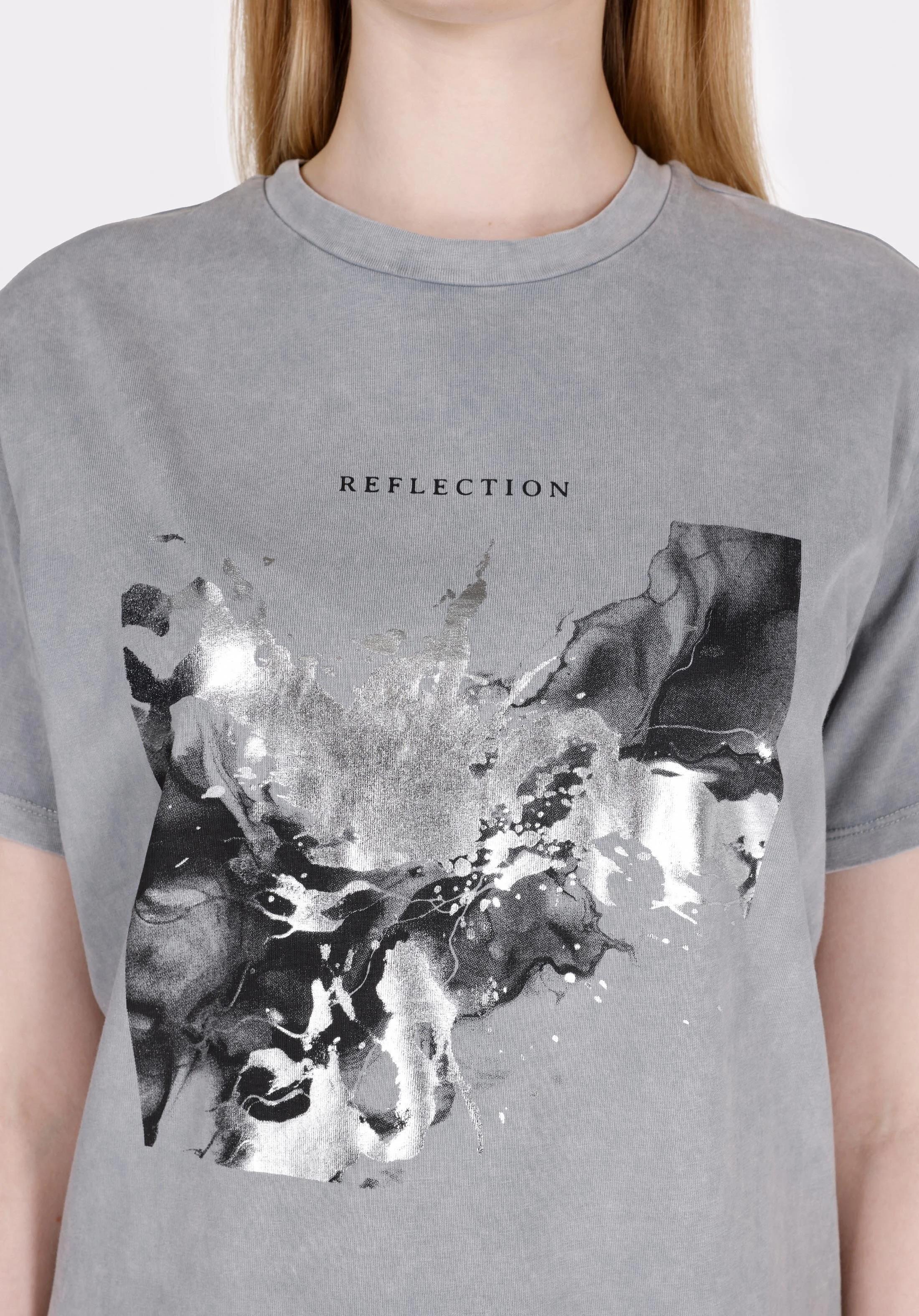 ÖRME KADIN KISA KOL T-SHIRT Regular Fit
