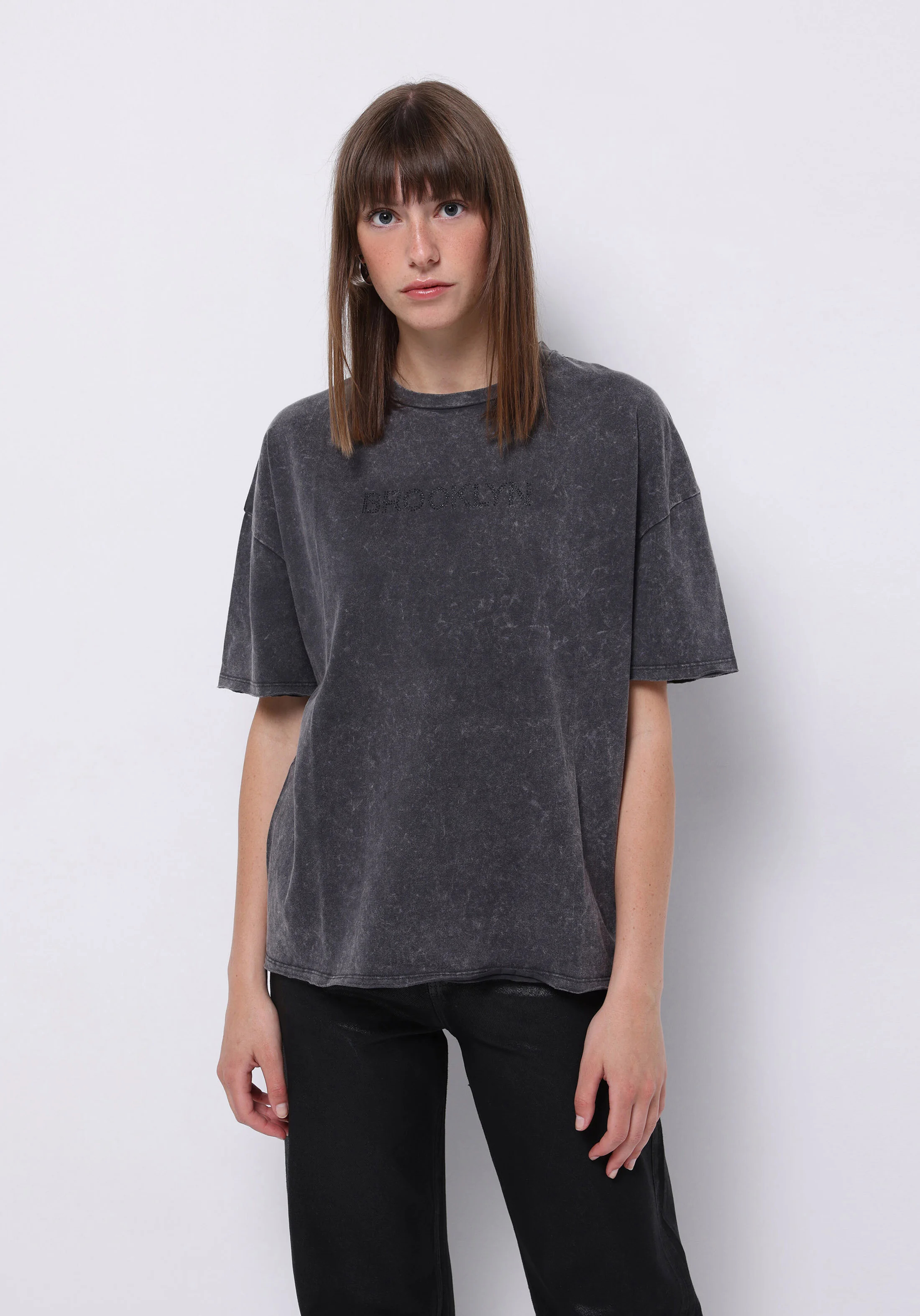 ÖRME KADIN KISA KOL T-SHIRT Regular Fit