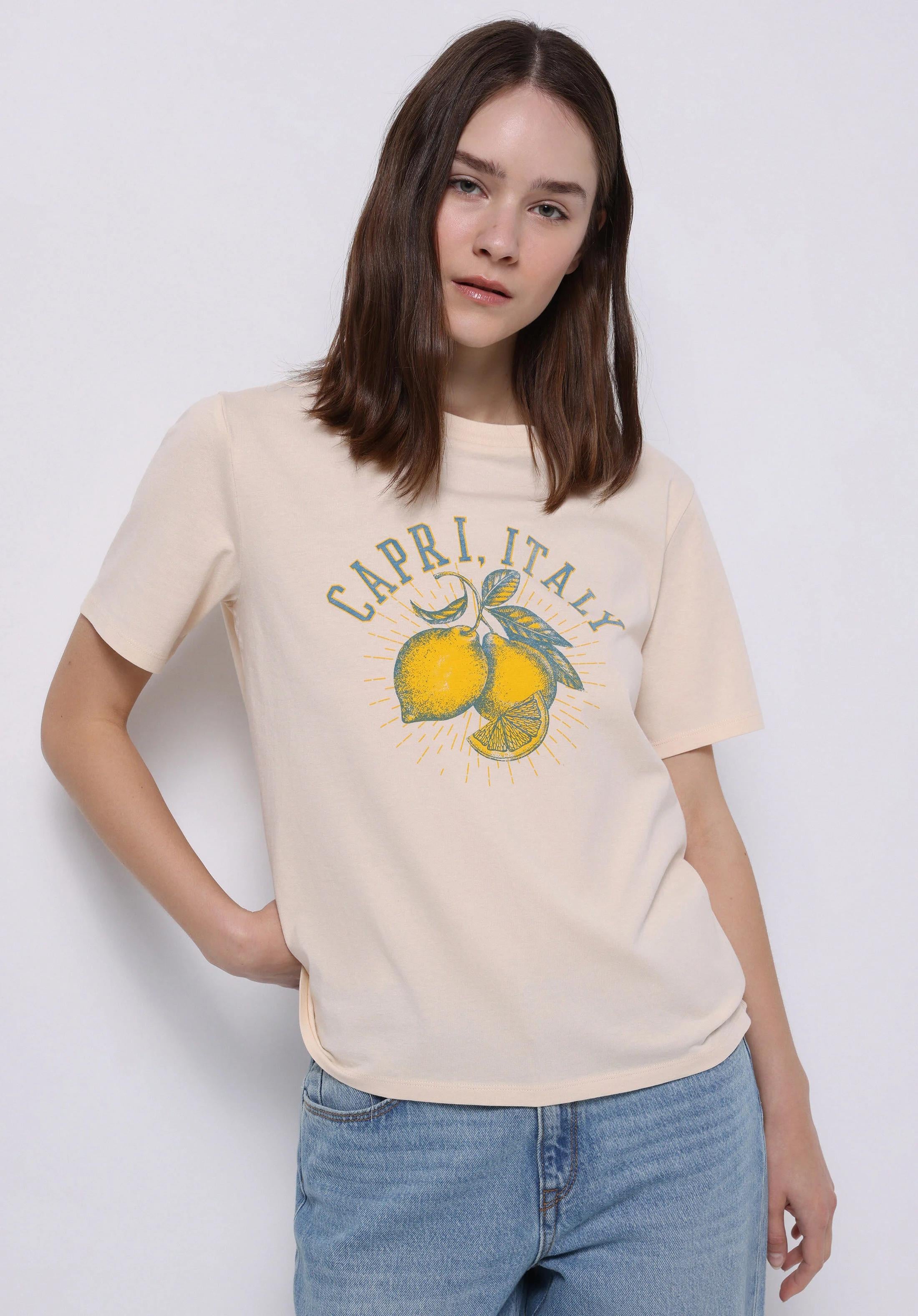 ÖRME KADIN KISA KOL T-SHIRT Regular Fit