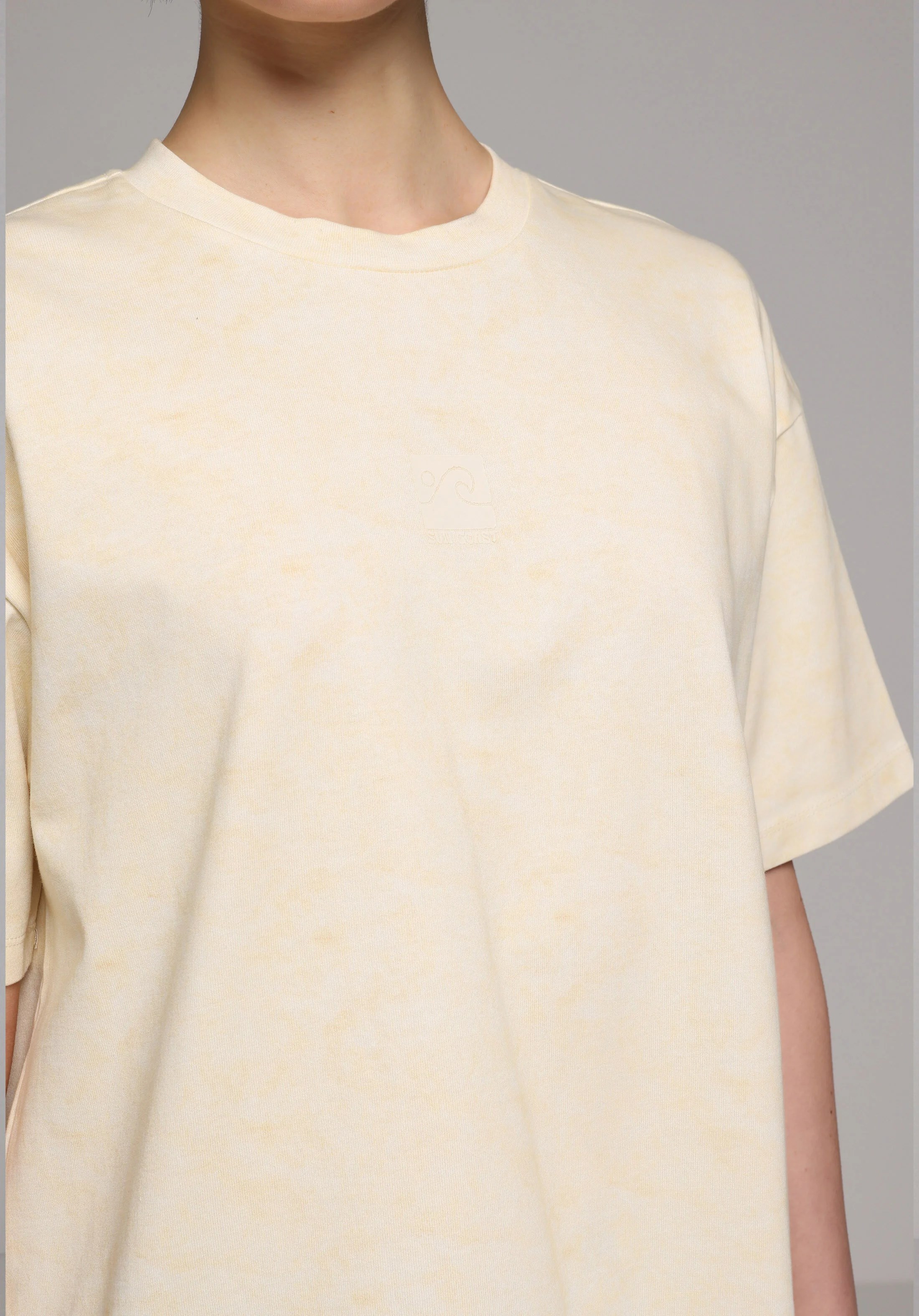 ÖRME KADIN KISA KOL T-SHIRT Relax Fit